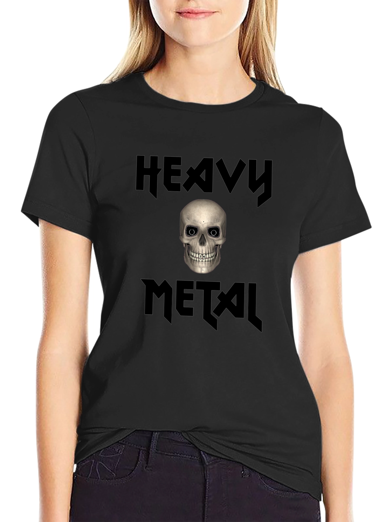 Heavy Metal Skull T-Shirt - Rock Music Tee