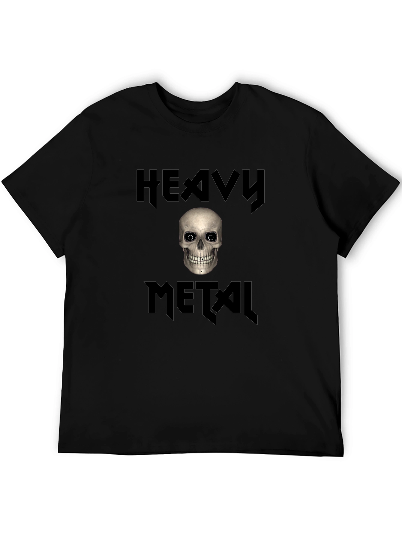 Heavy Metal Skull T-Shirt - Rock Music Tee