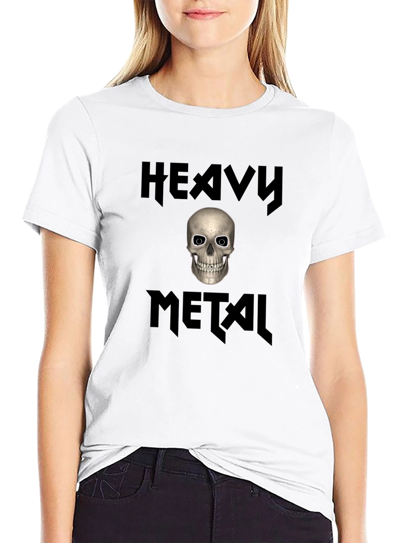 Heavy Metal Skull T-Shirt - Rock Music Tee