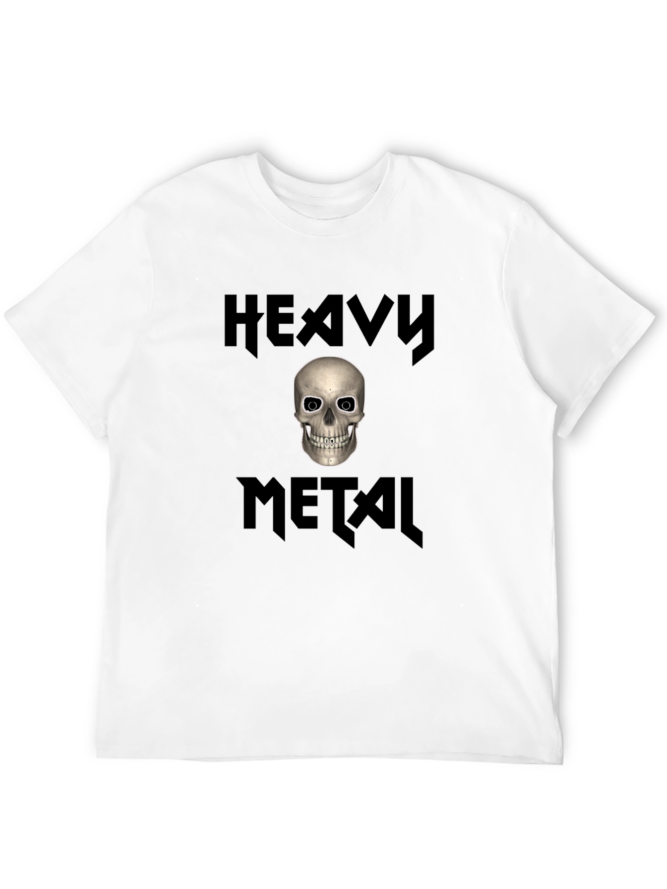 Heavy Metal Skull T-Shirt - Rock Music Tee