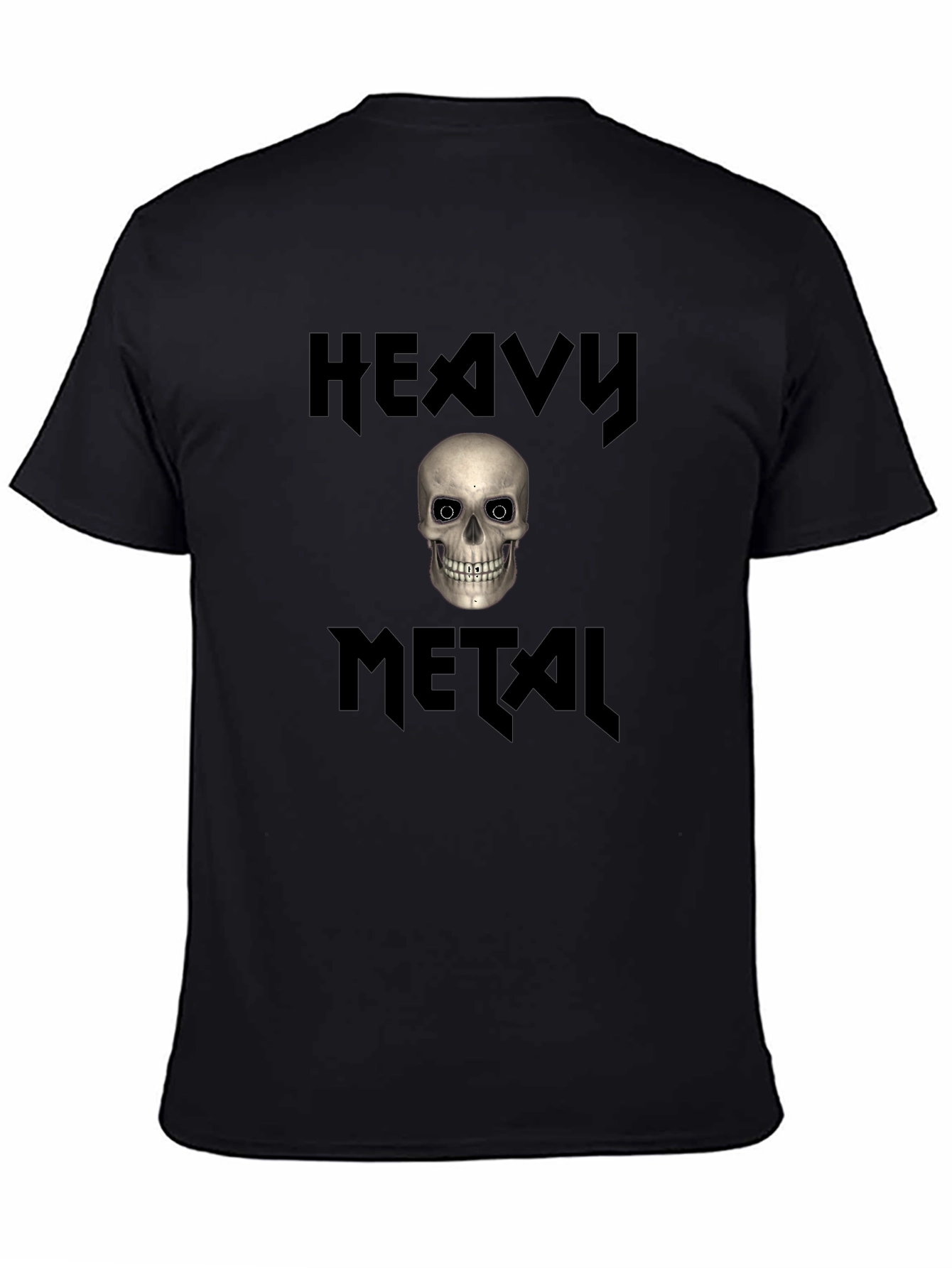 Heavy Metal Skull T-Shirt - Rock Music Tee