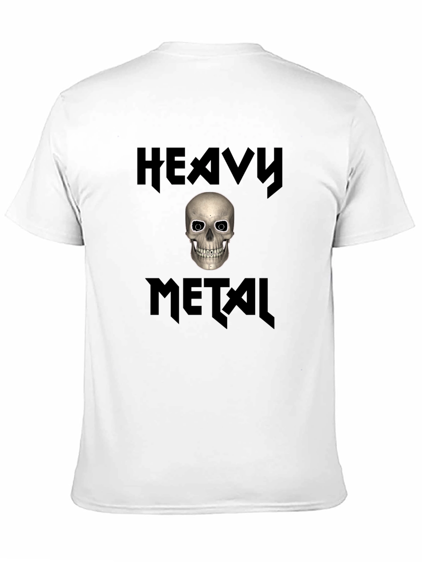 Heavy Metal Skull T-Shirt - Rock Music Tee