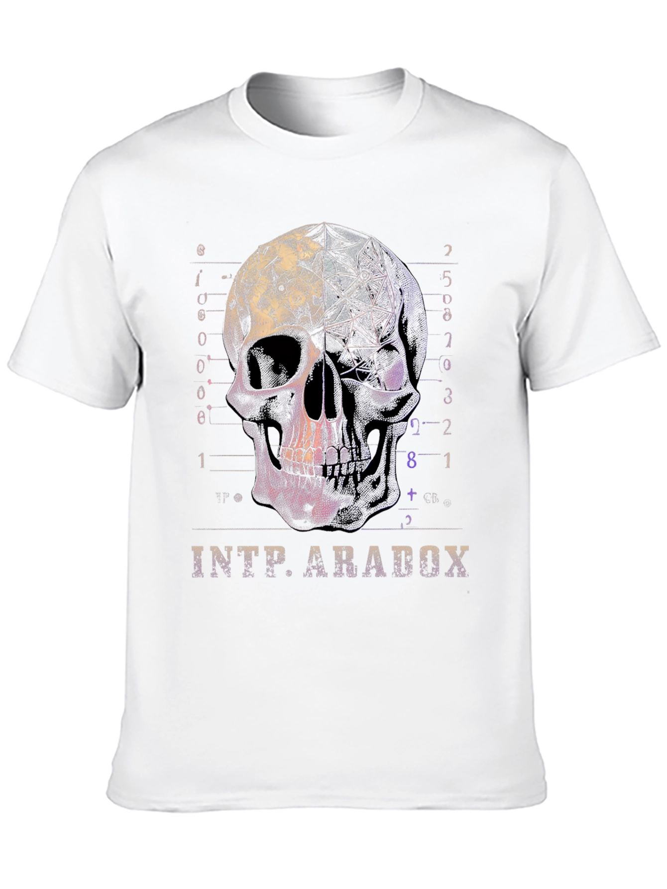 Skull Graphic Tee - INTP Paradox T-Shirt