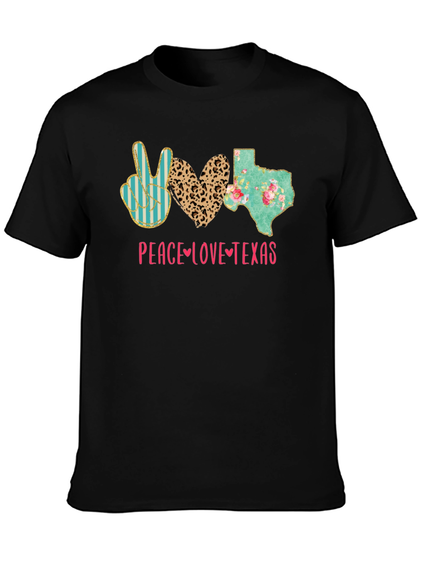 Peace Love Texas Graphic Tee