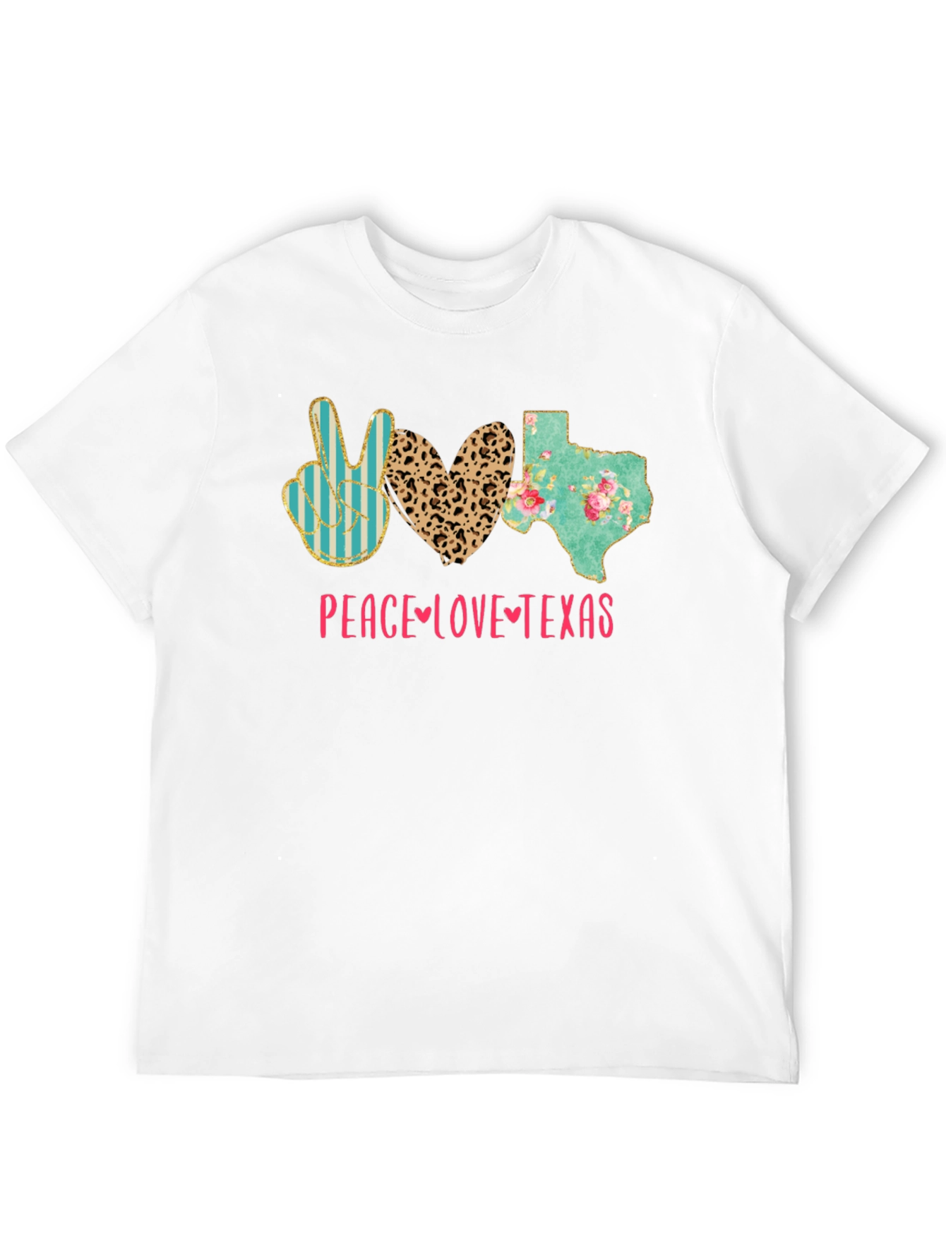 Peace Love Texas Graphic Tee