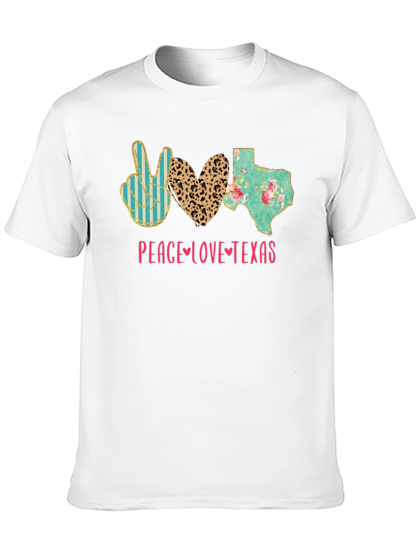 Peace Love Texas Graphic Tee