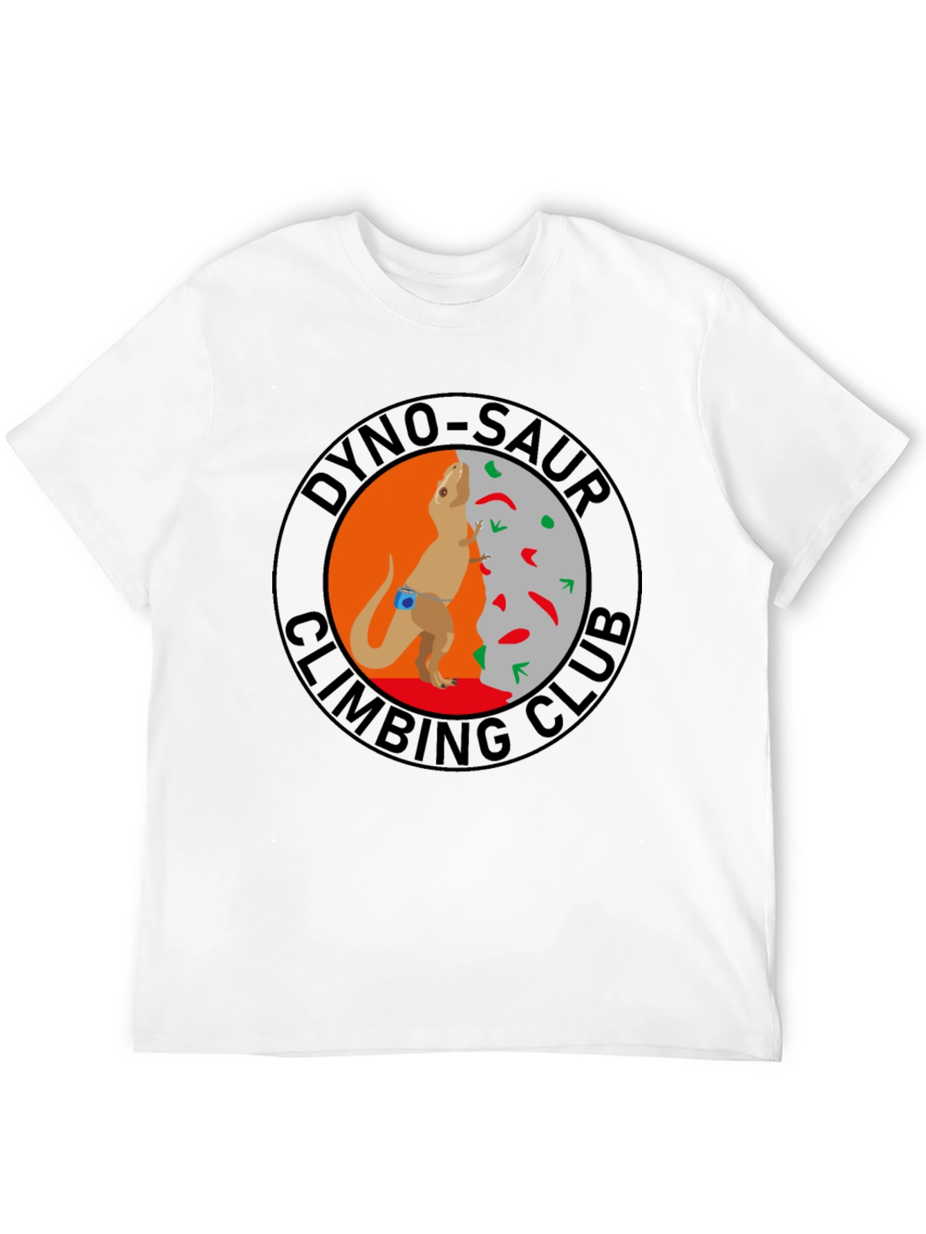Dino-Saur Climbing Club Black T-Shirt