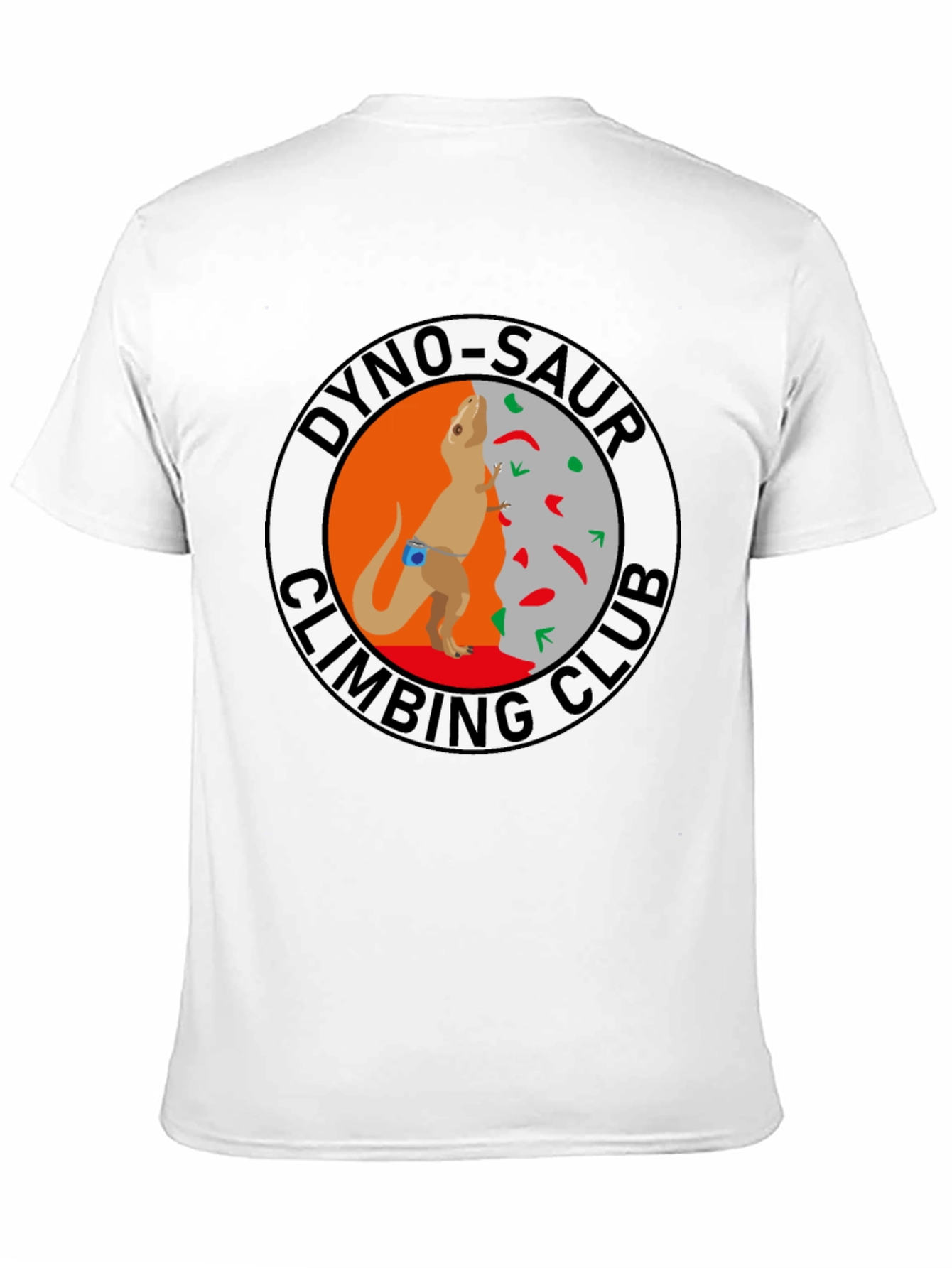 Dino-Saur Climbing Club Black T-Shirt