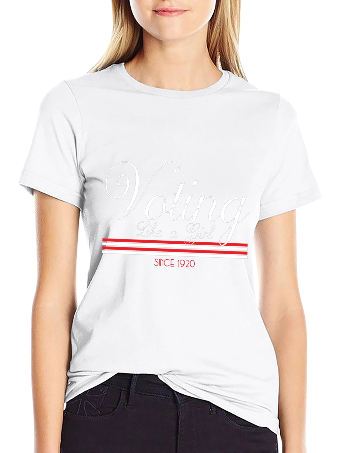 Voting Like a Girl T-Shirt - Since 1920