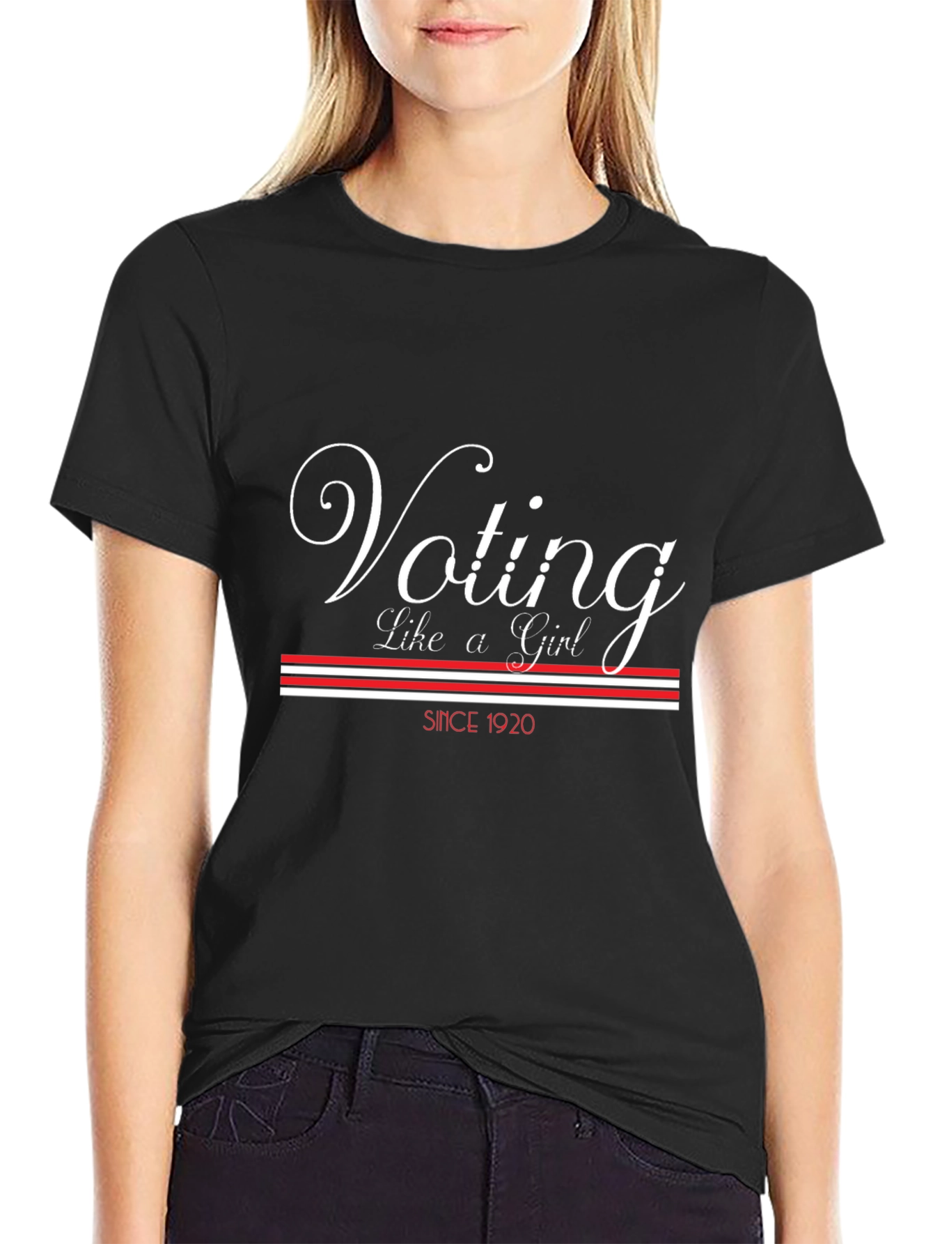 Voting Like a Girl T-Shirt - Since 1920
