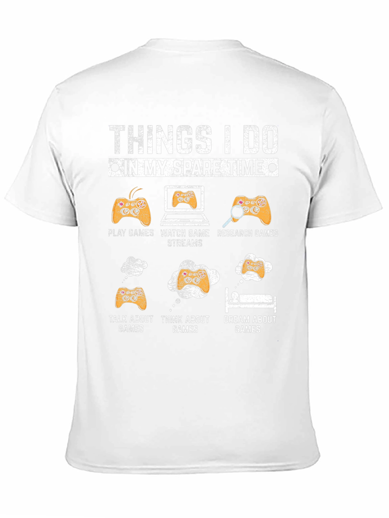 Gamer T-Shirt: Spare Time Gaming Activities