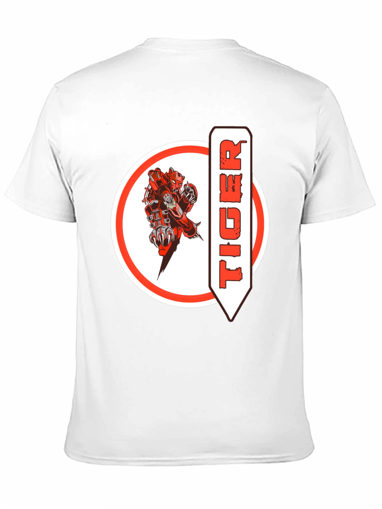 Tiger Graphic Black T-Shirt - Unique Design