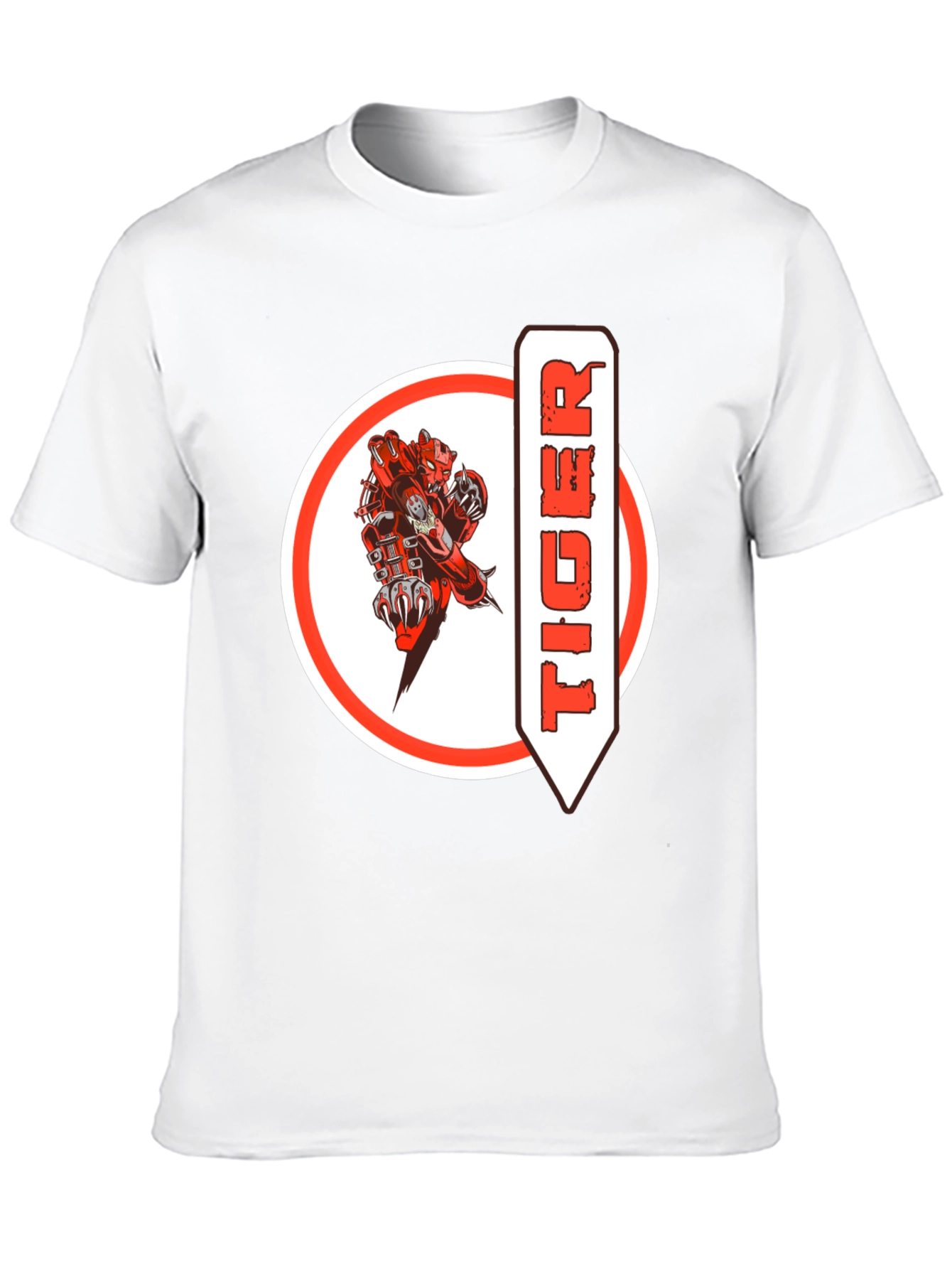 Tiger Graphic Black T-Shirt - Unique Design
