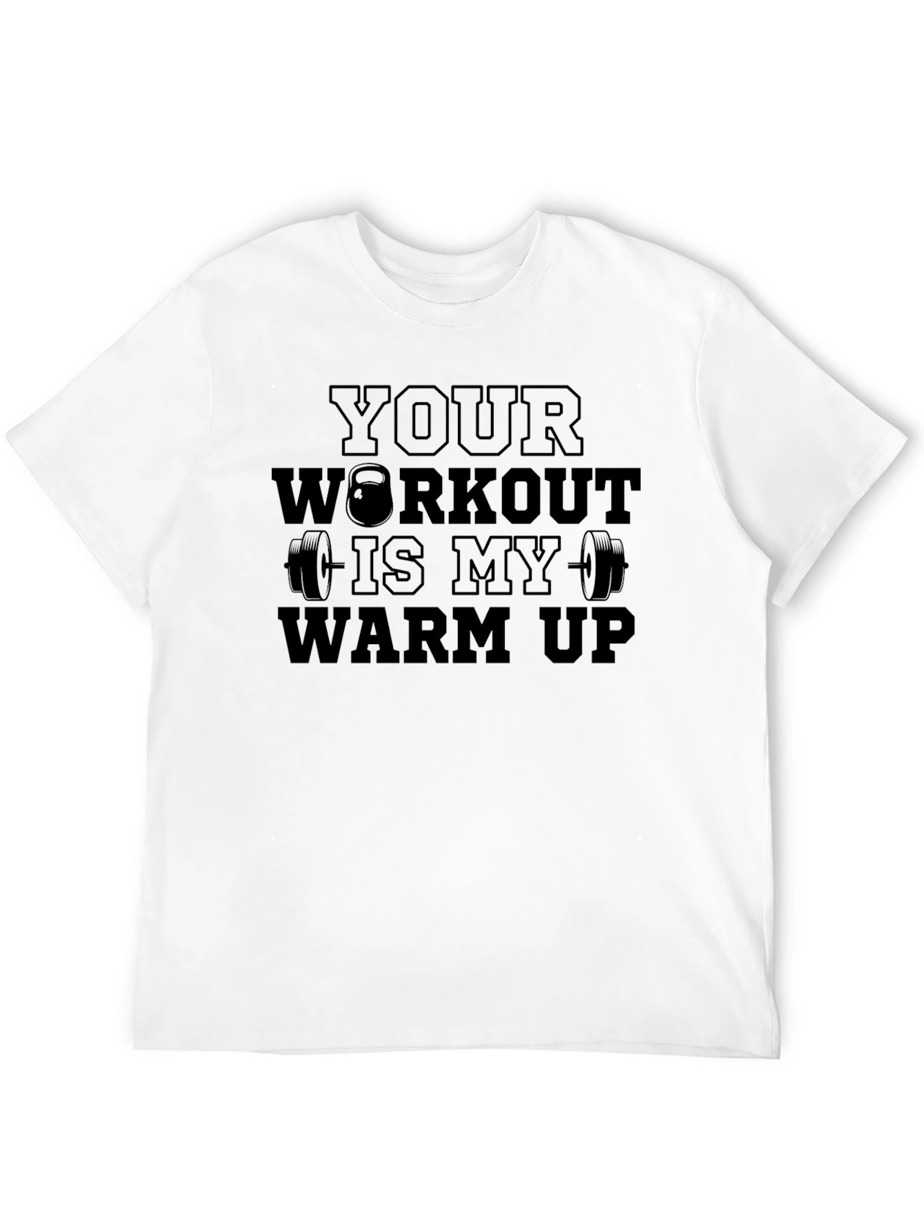 Workout Warm-Up T-Shirt Gym Fitness Apparel
