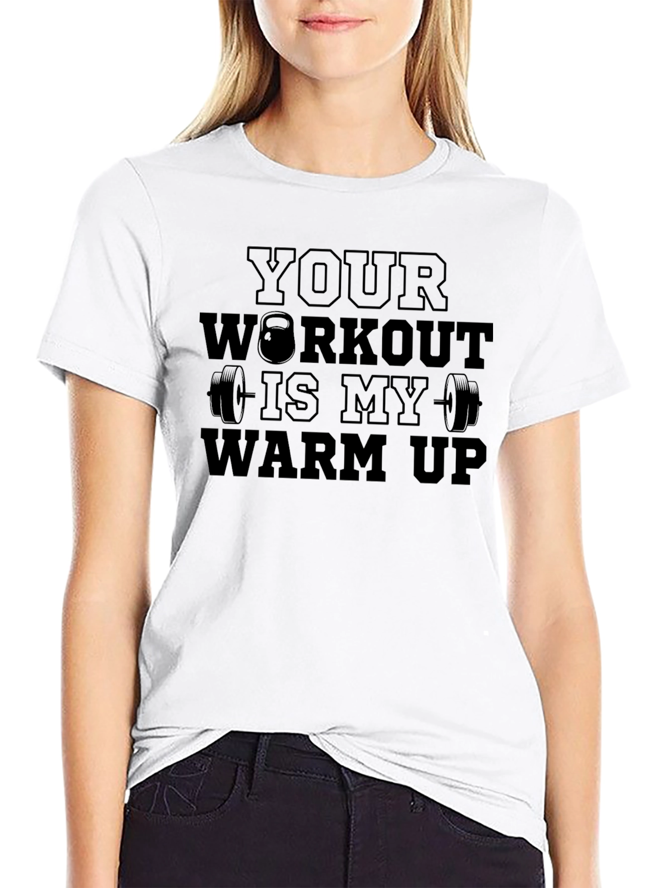 Workout Warm-Up T-Shirt Gym Fitness Apparel