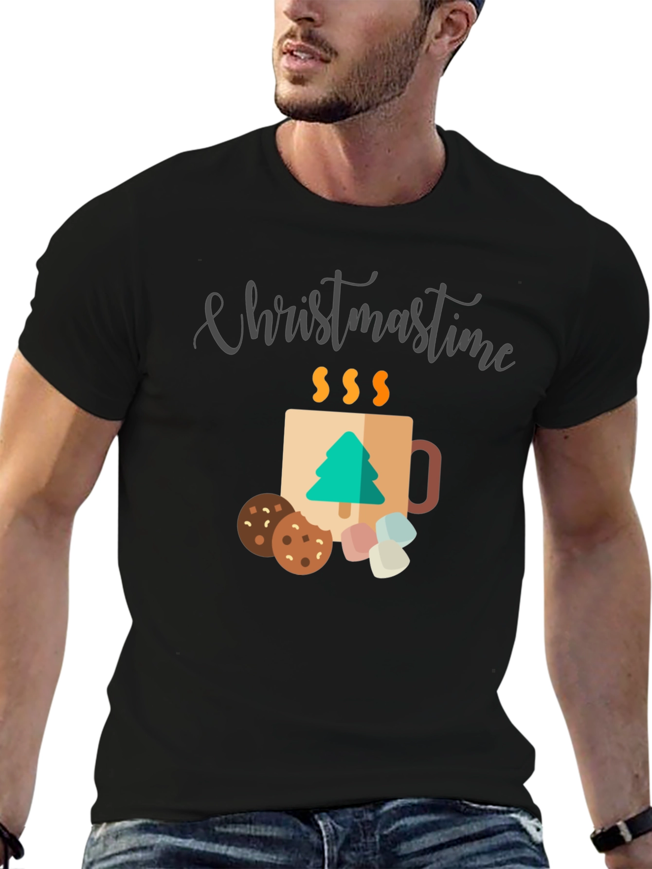 Christmastime Cocoa Holiday T-Shirt