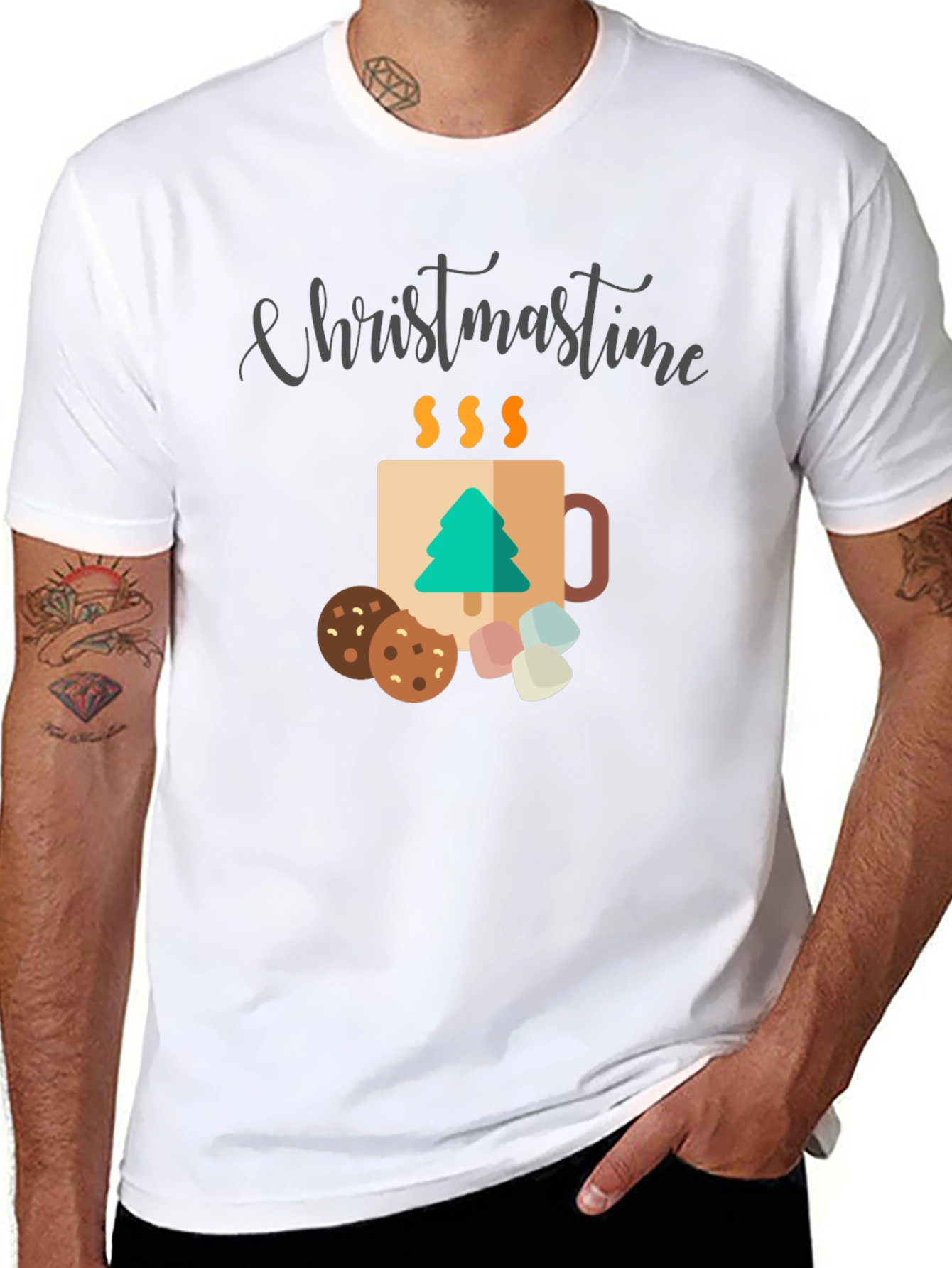 Christmastime Cocoa Holiday T-Shirt