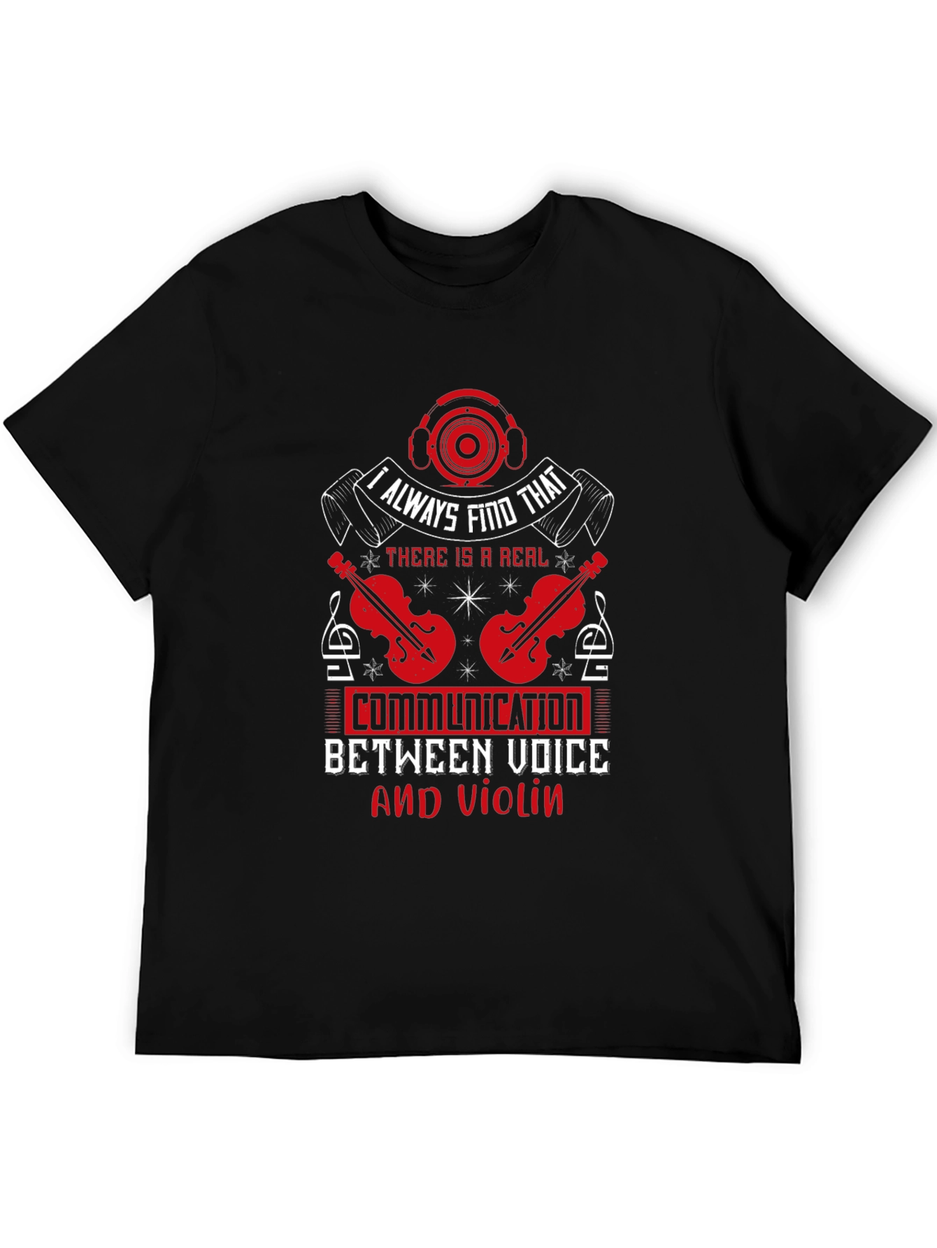Voice and Violin Communication T-Shirt