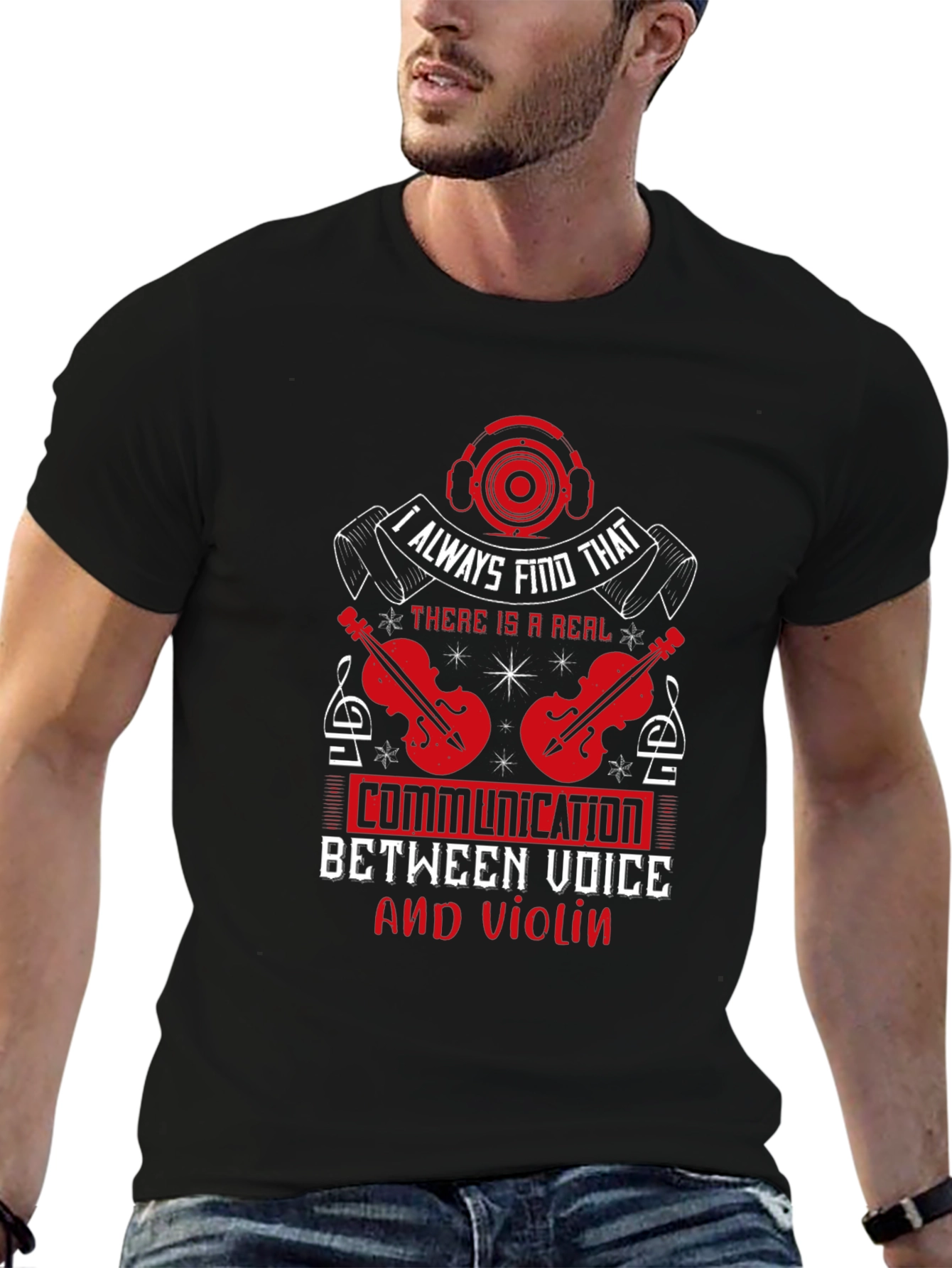 Voice and Violin Communication T-Shirt