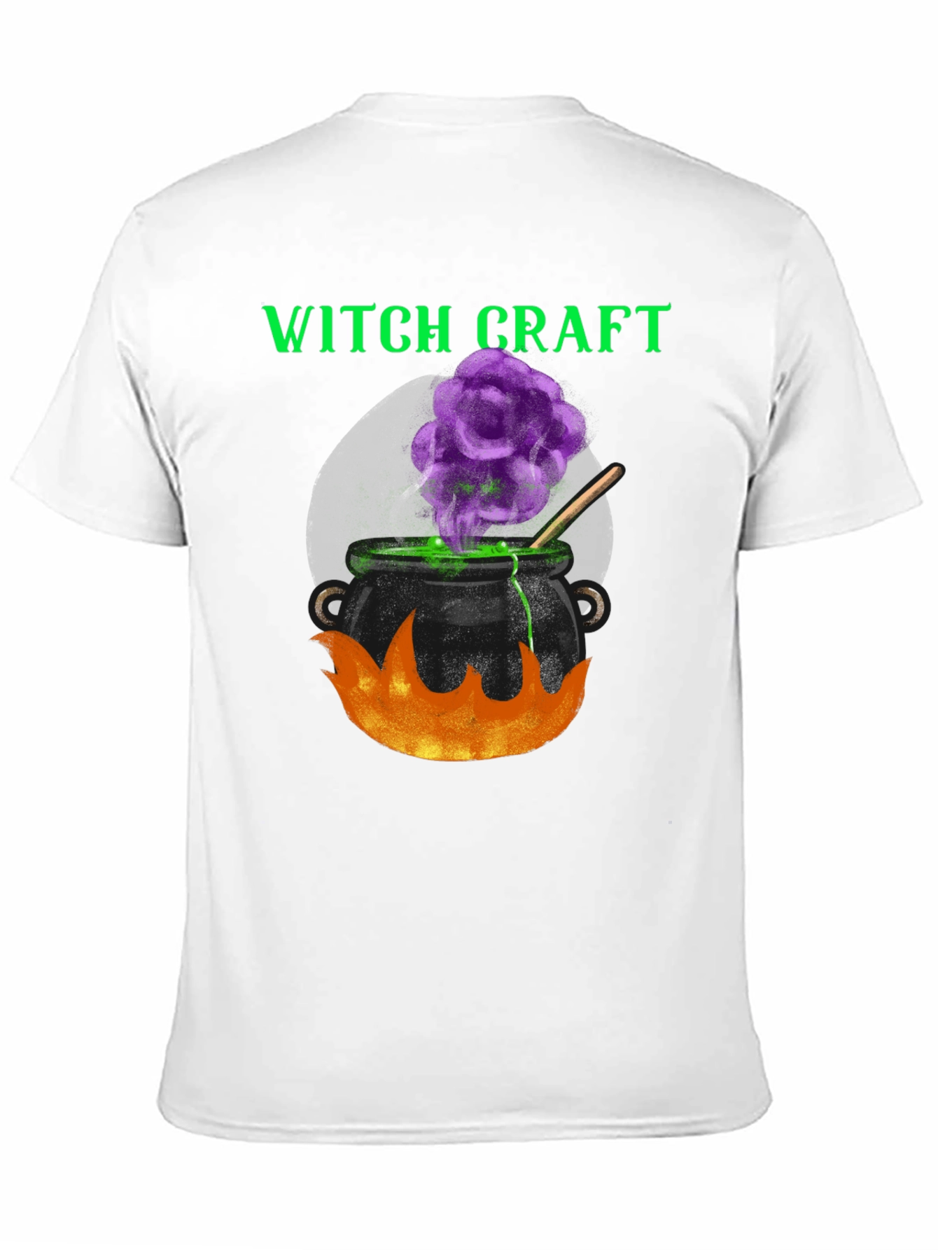 Witchcraft Cauldron Graphic Tee - Halloween Apparel