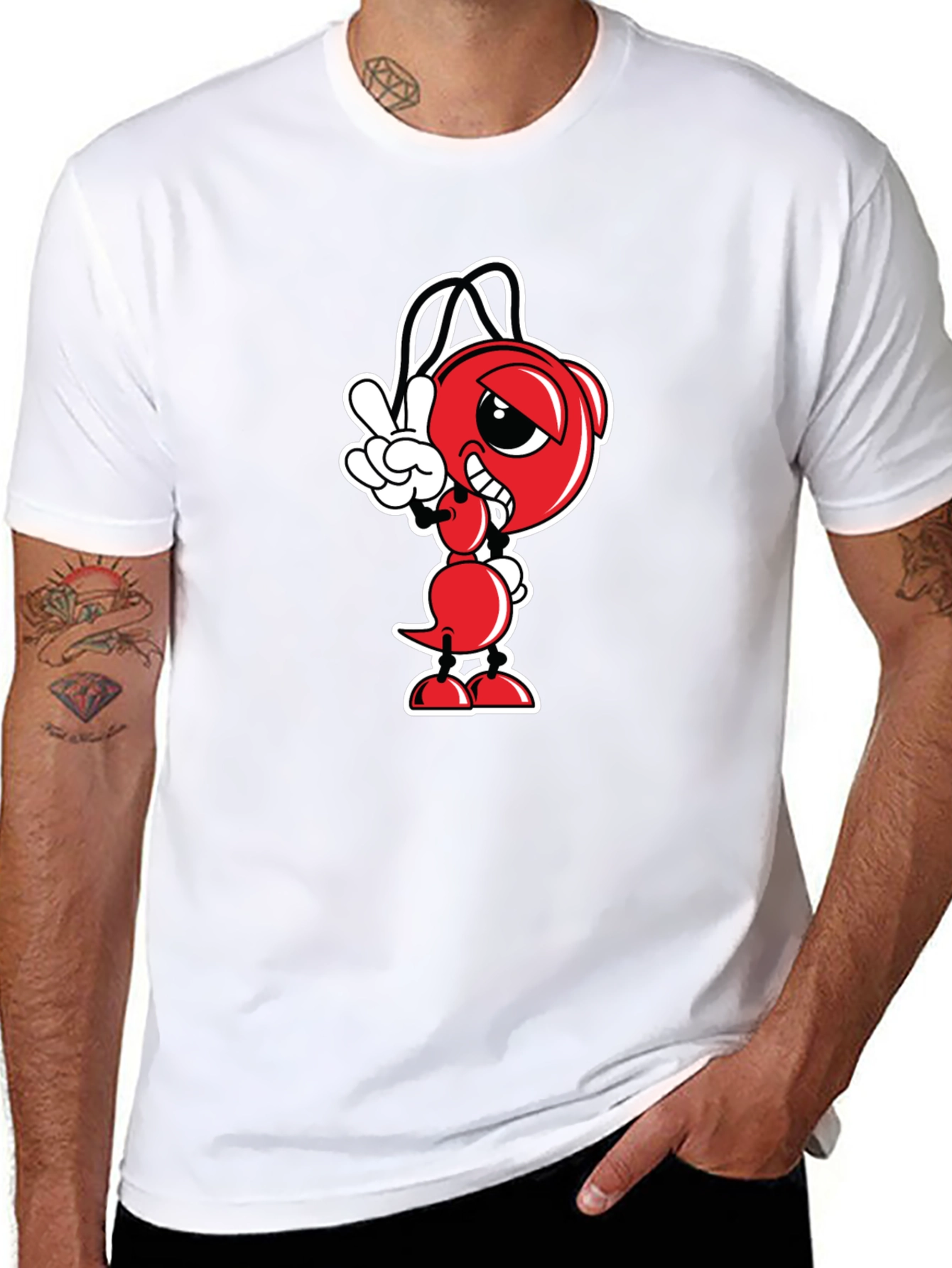Cool Cartoon Ant T-Shirt