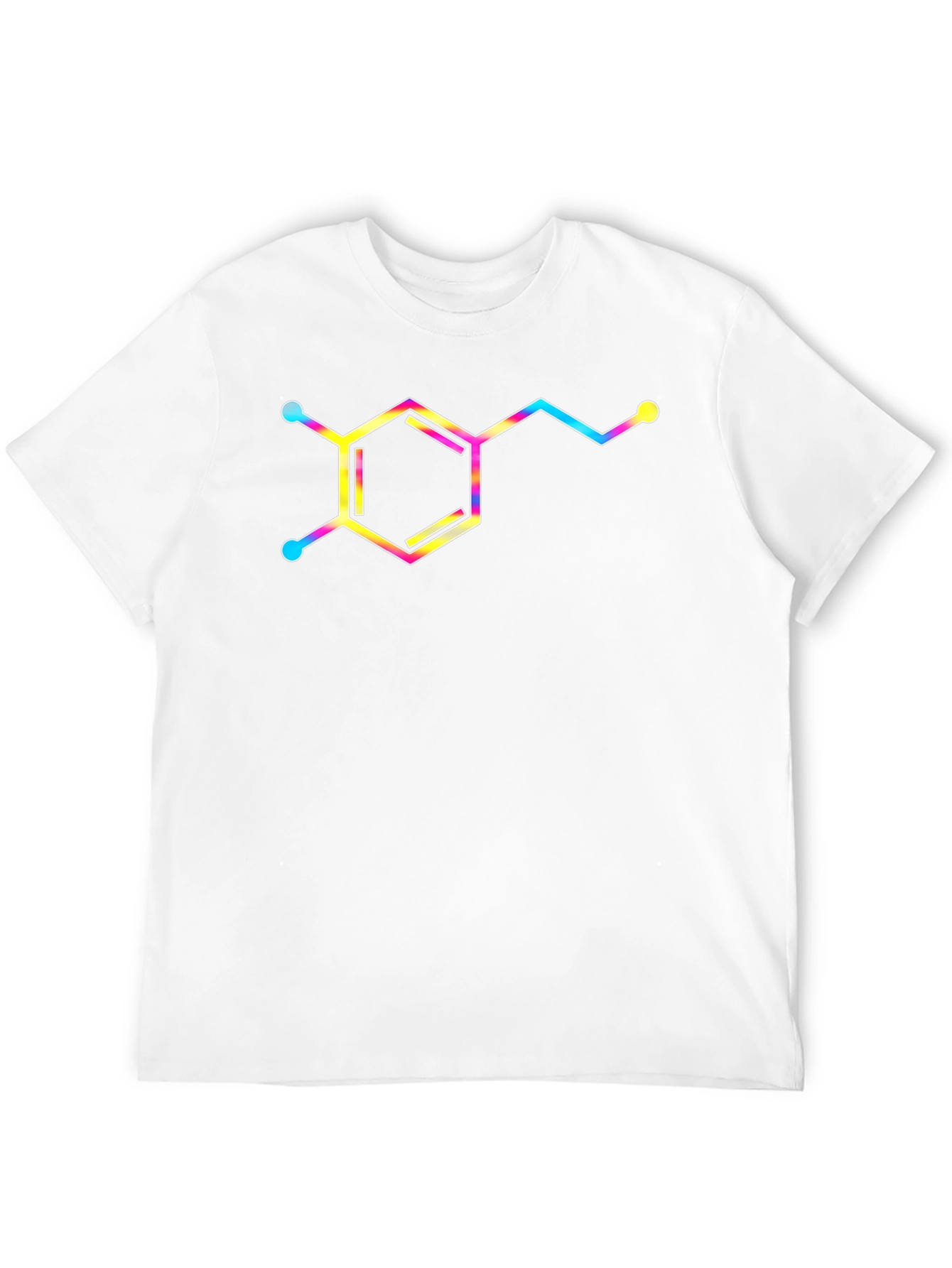 Dopamine Molecule Graphic Tee - Science T-Shirt