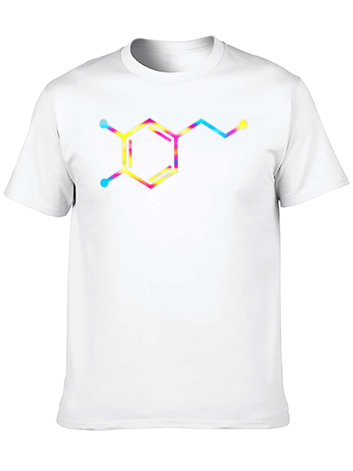 Dopamine Molecule Graphic Tee - Science T-Shirt