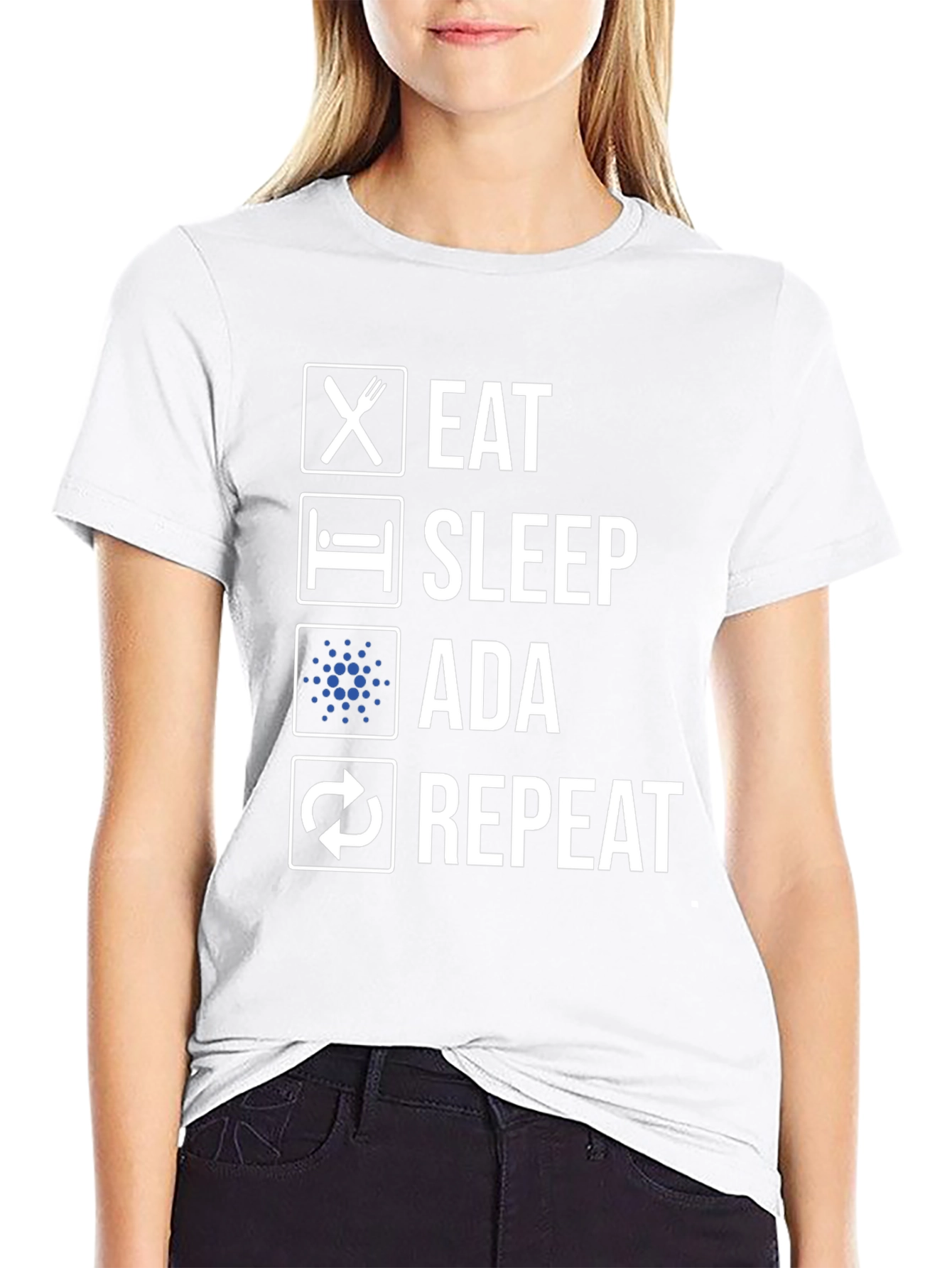 Eat Sleep ADA Repeat T-Shirt