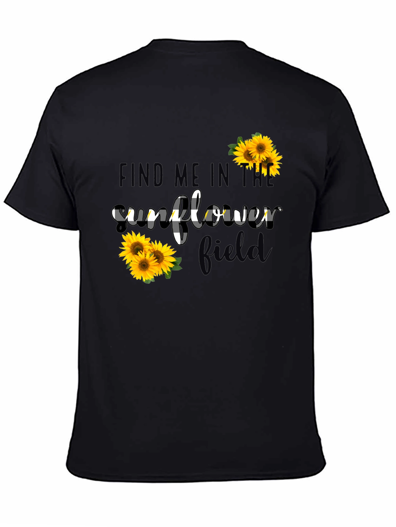 Sunflower Field Graphic Tee