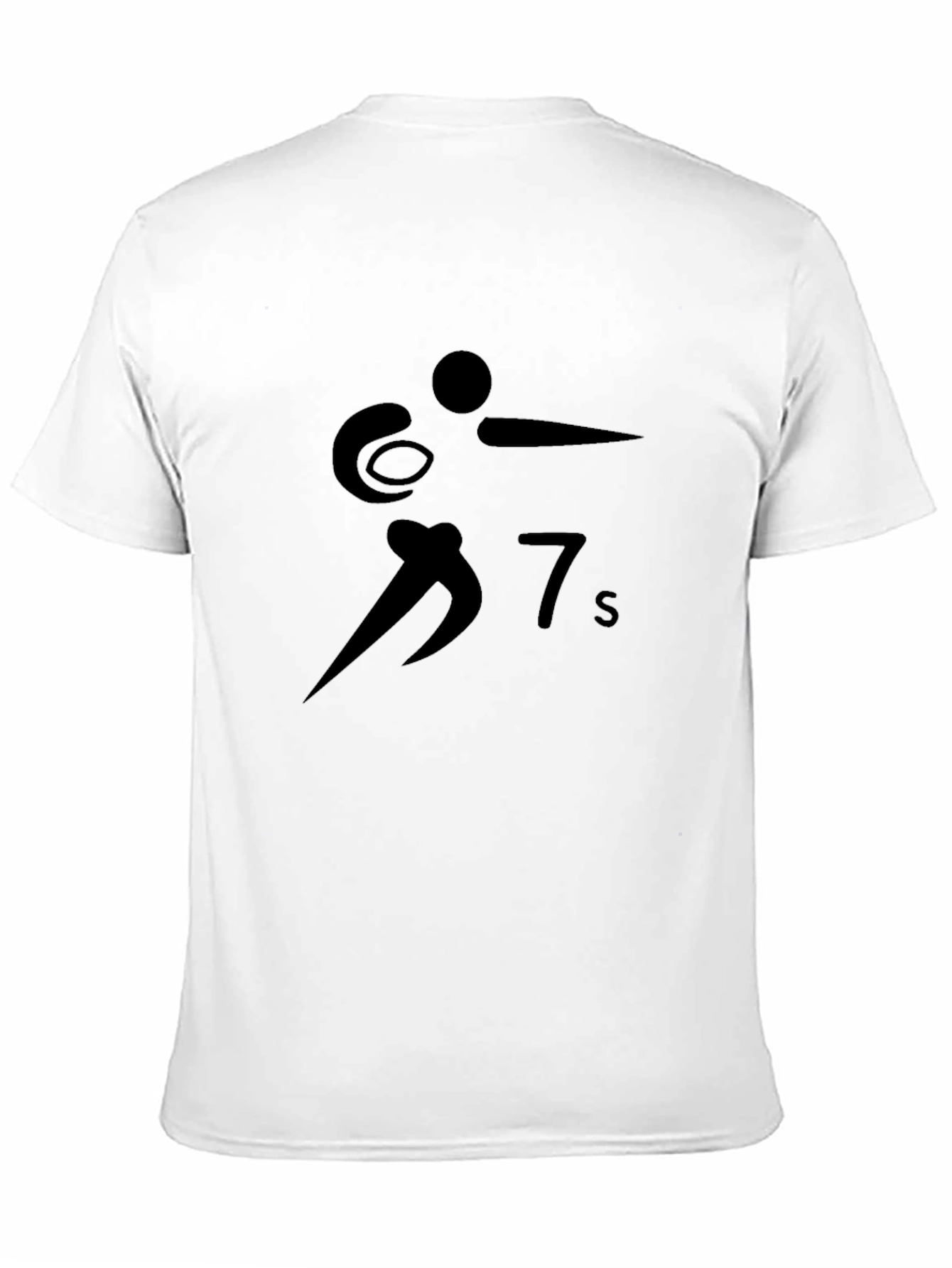 Rugby Sevens Black T-Shirt