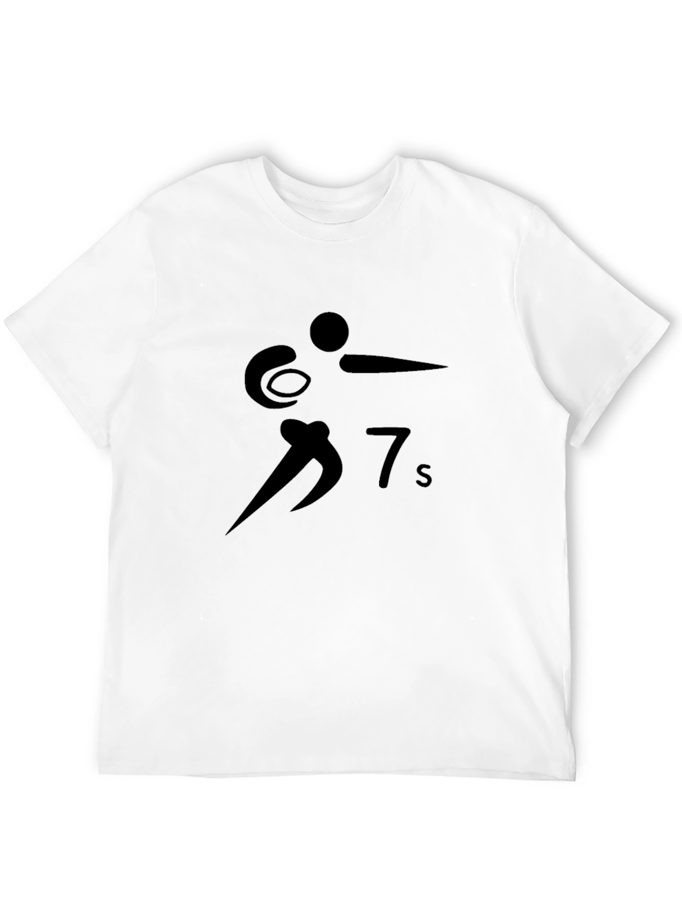 Rugby Sevens Black T-Shirt