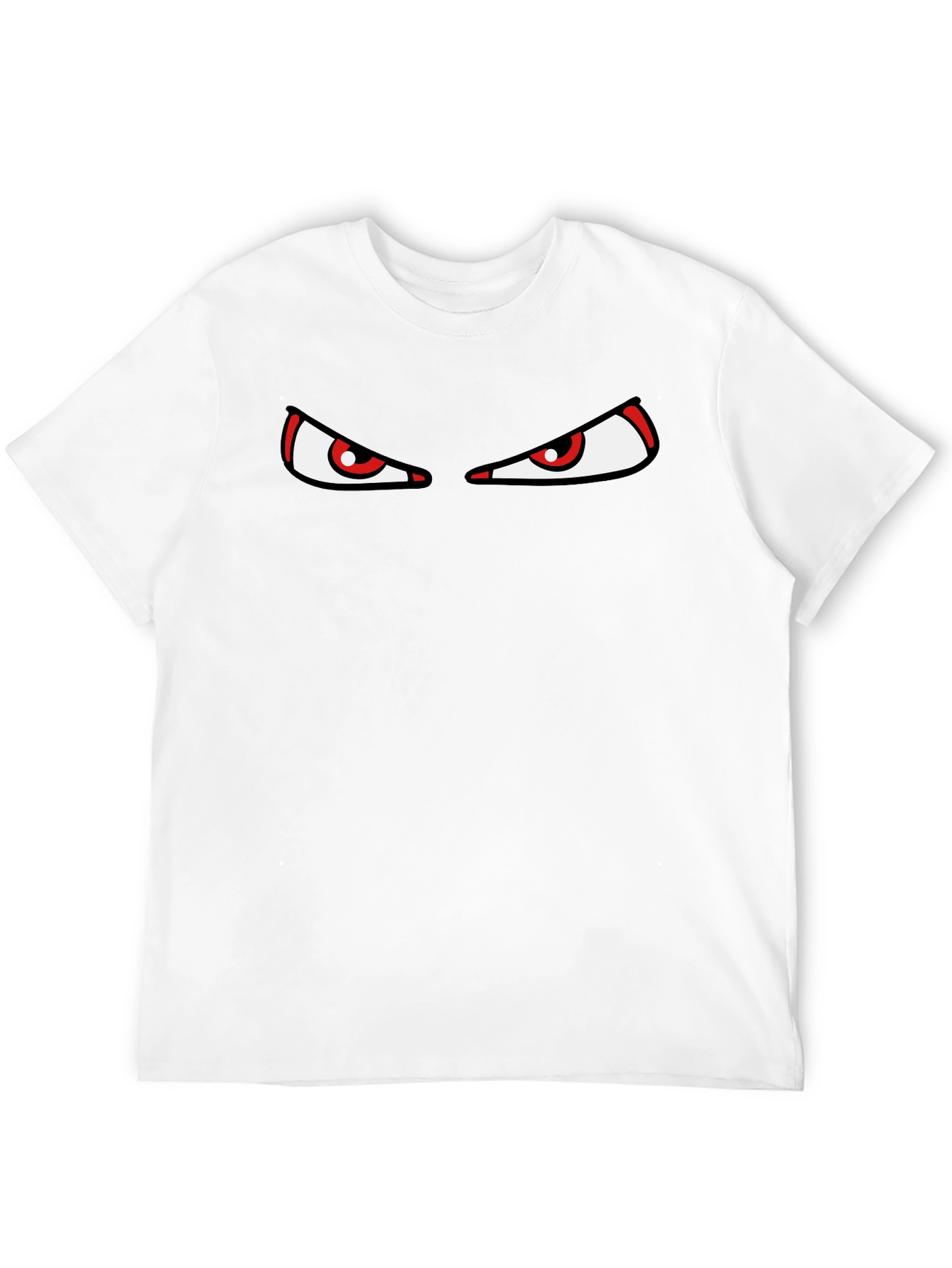 Mens Evil Eye Graphic Black T-Shirt