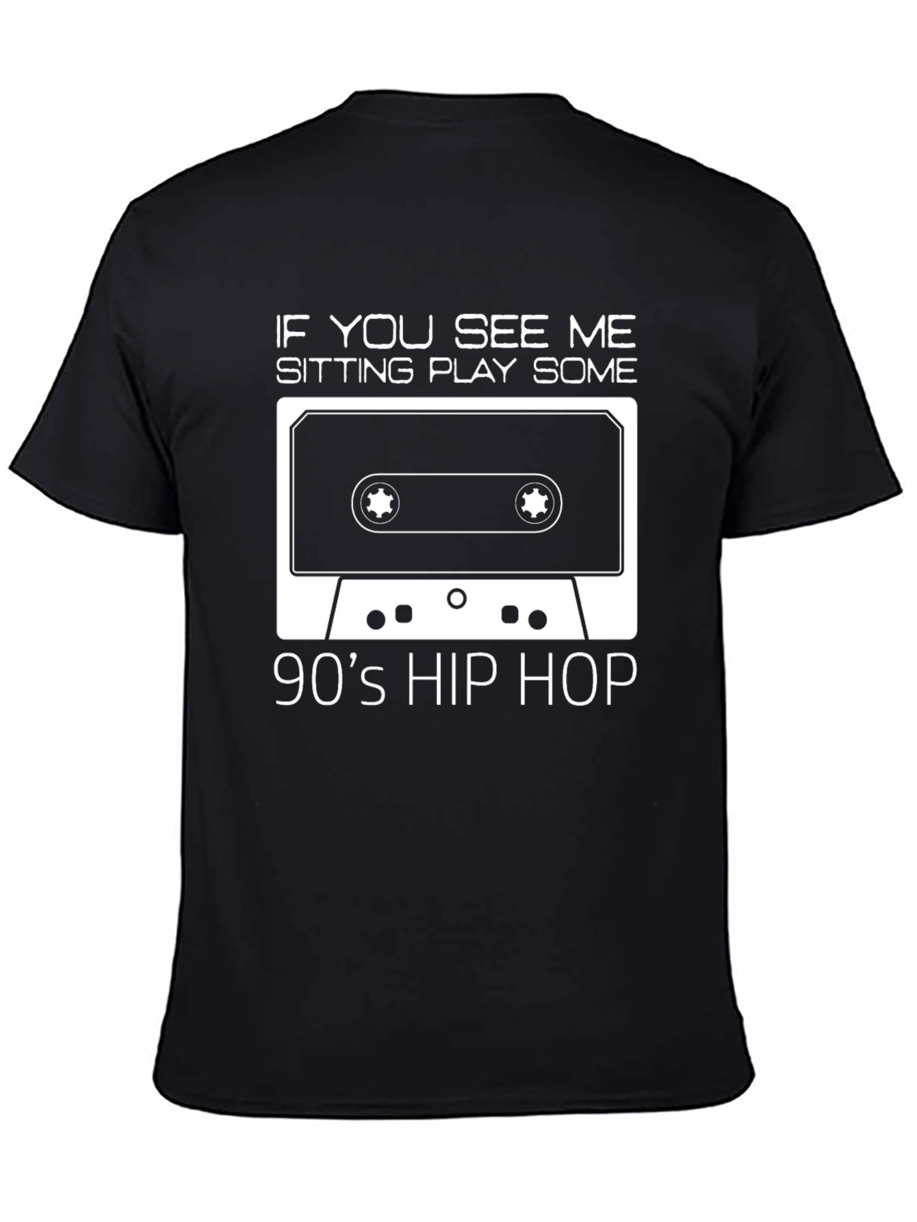 90s Hip Hop Cassette Tape Graphic Tee
