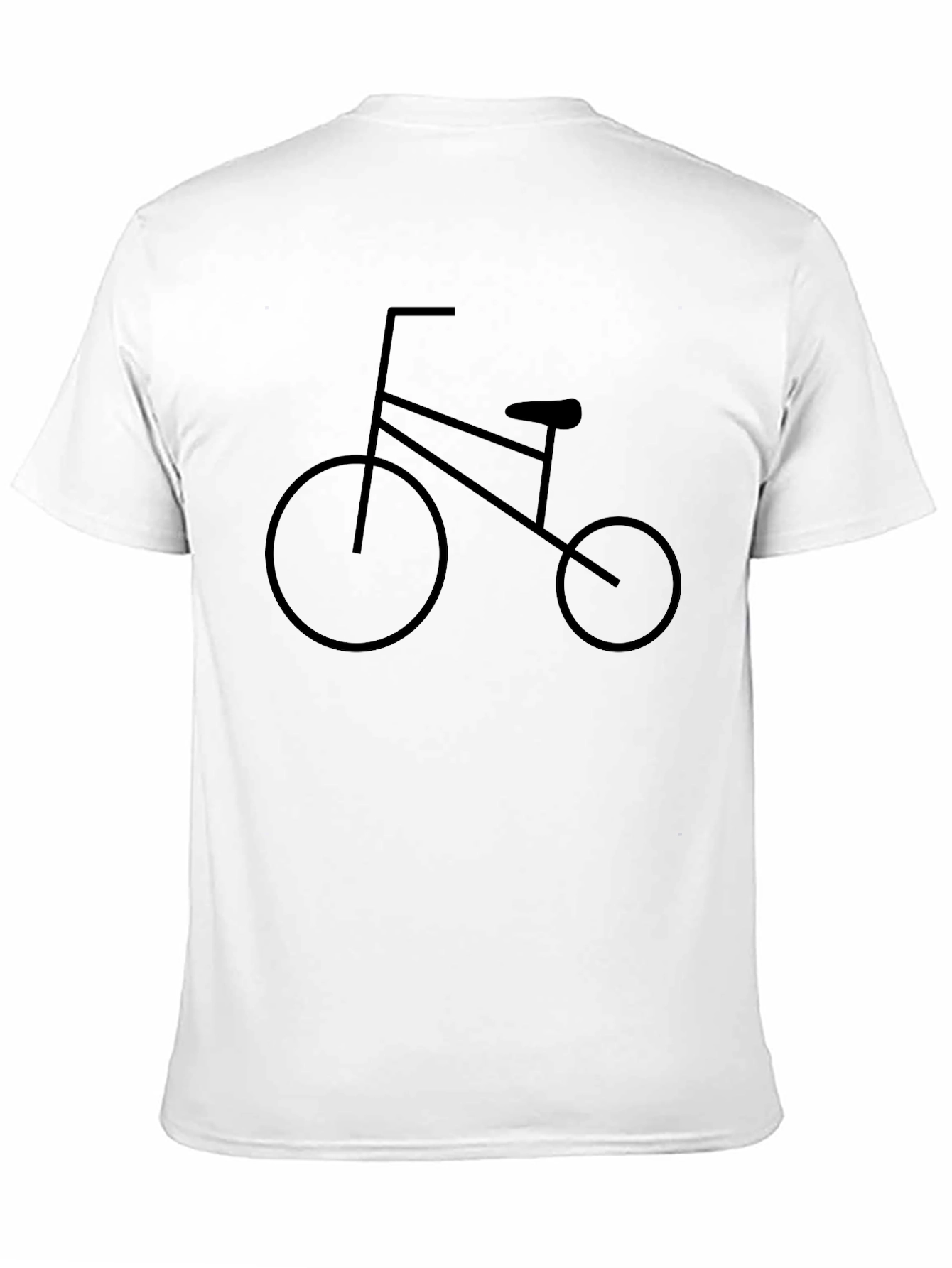 Black Bike Graphic Tee - Casual Comfort