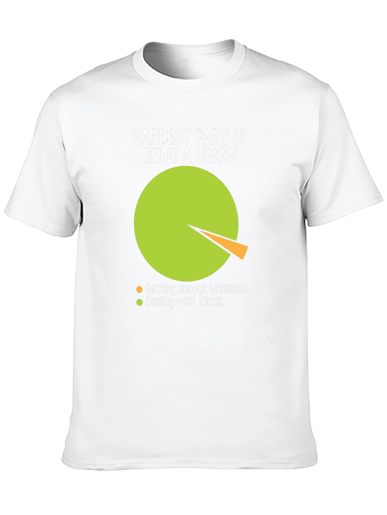 Hardest Part Being Vegan Humor T-Shirt