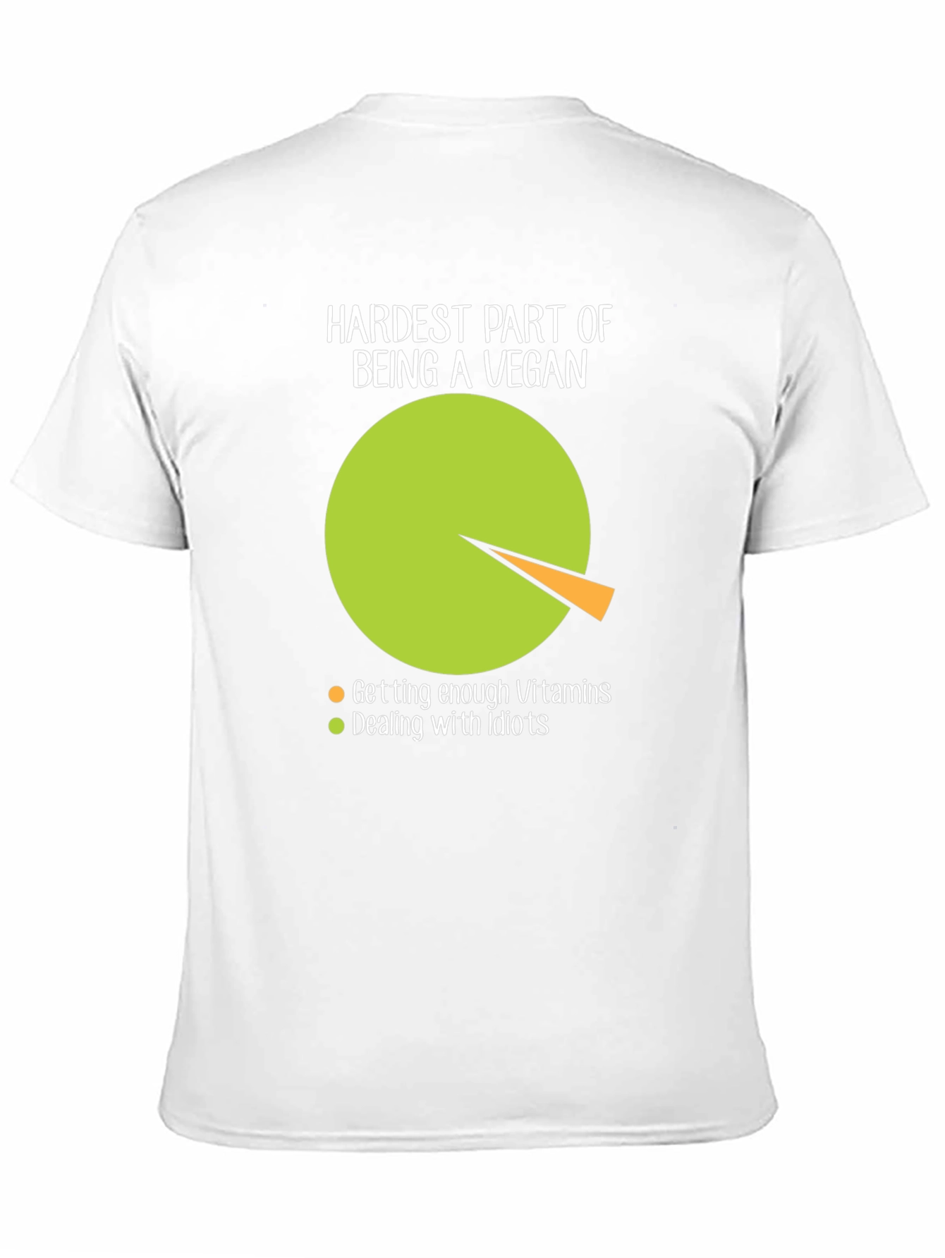 Hardest Part Being Vegan Humor T-Shirt