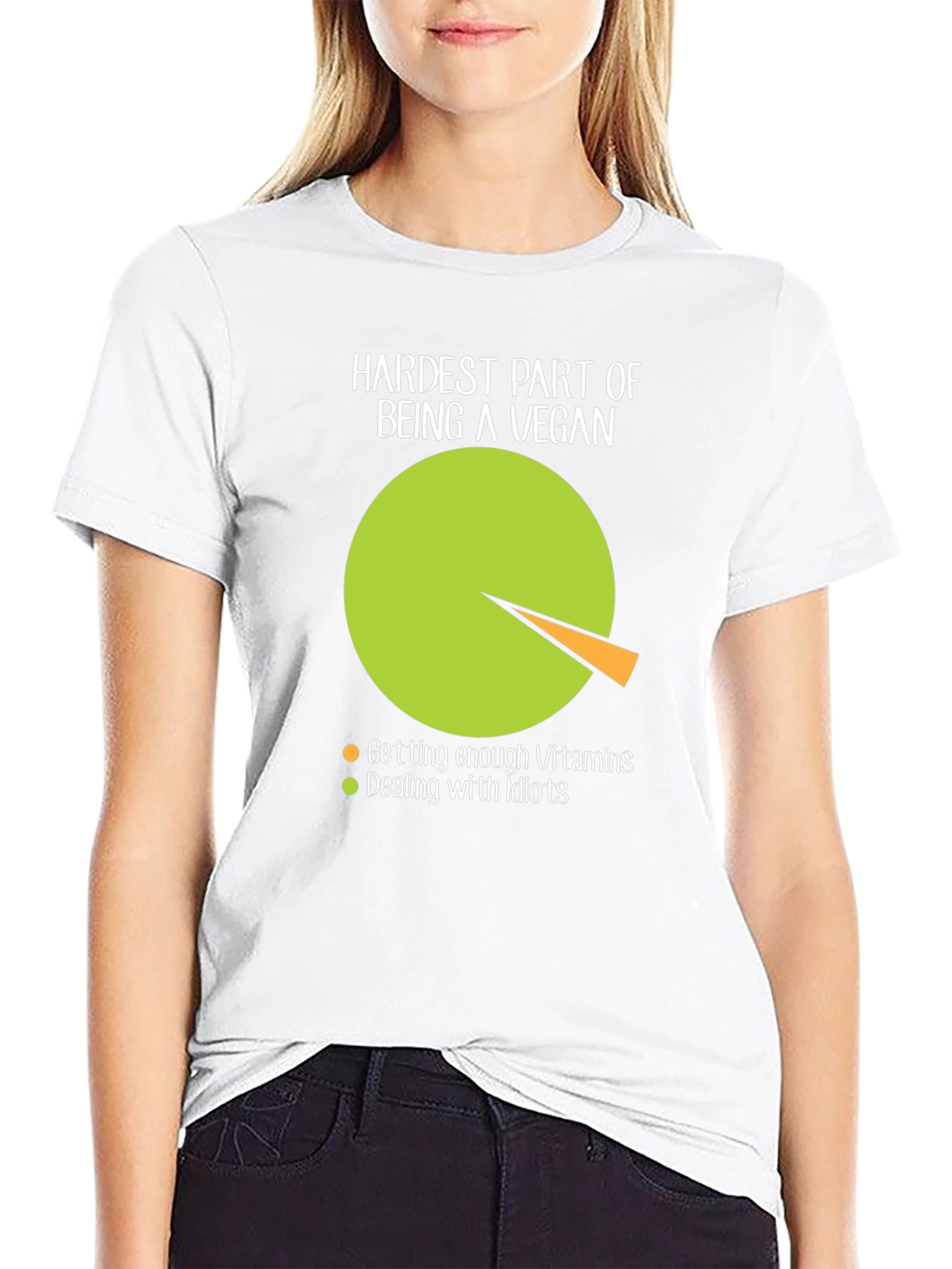 Hardest Part Being Vegan Humor T-Shirt