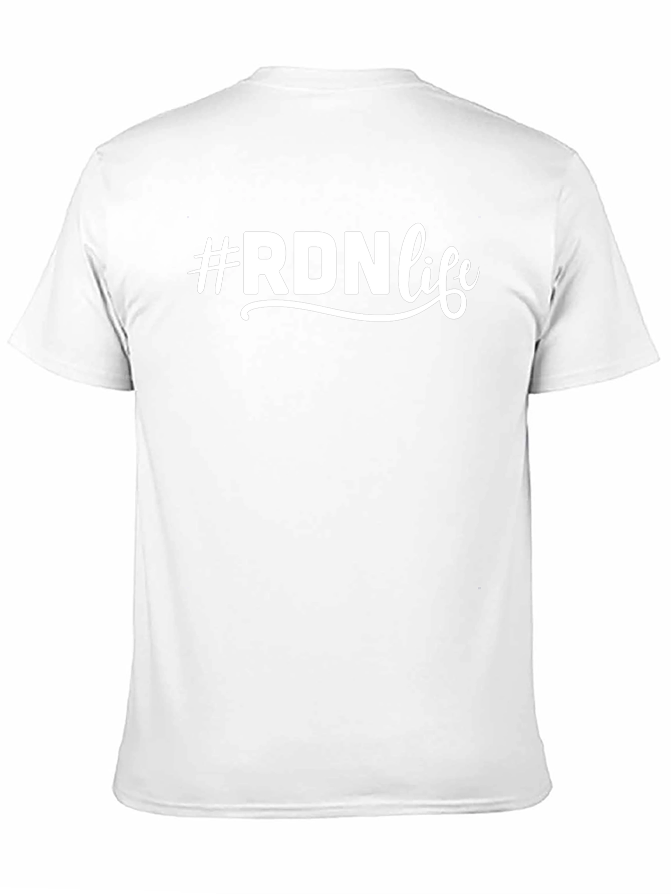 #RDNLife Black T-Shirt - Registered Dietitian Nutritionist
