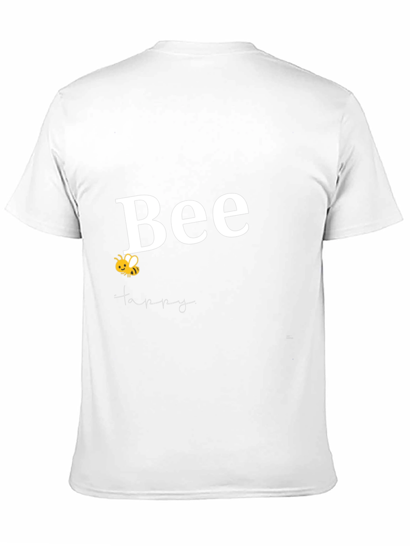 Bee Happy Graphic T-Shirt - Comfort Fit