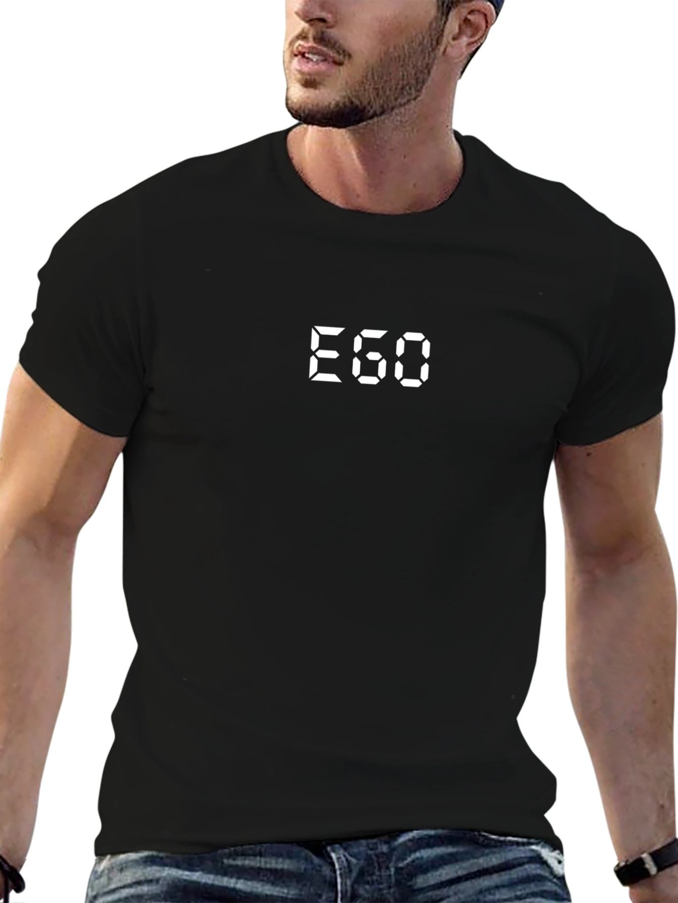 E60 Graphic Tee - Modern Digital Design