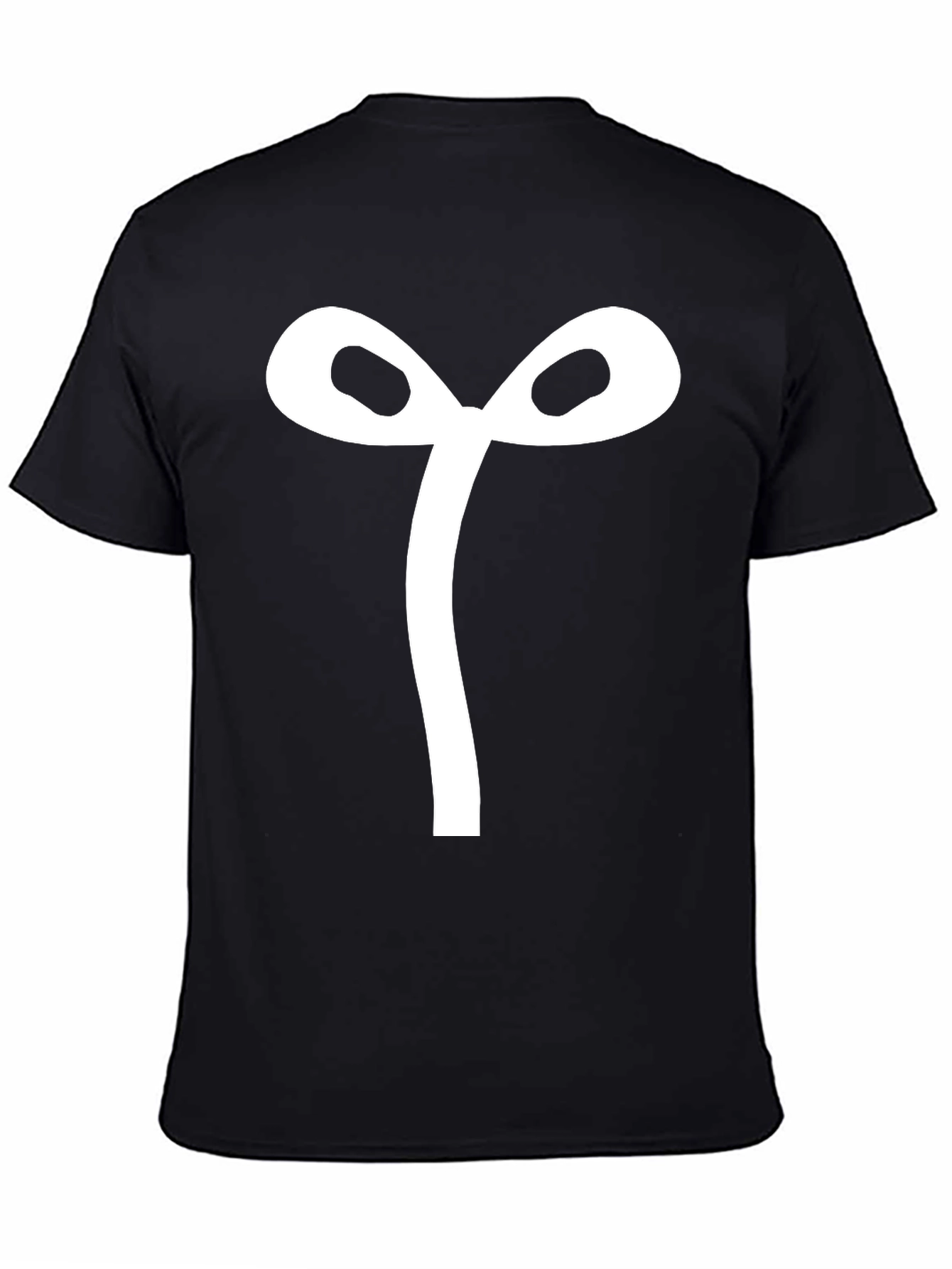 Bow Tie Graphic Tee - Mens Black T-Shirt