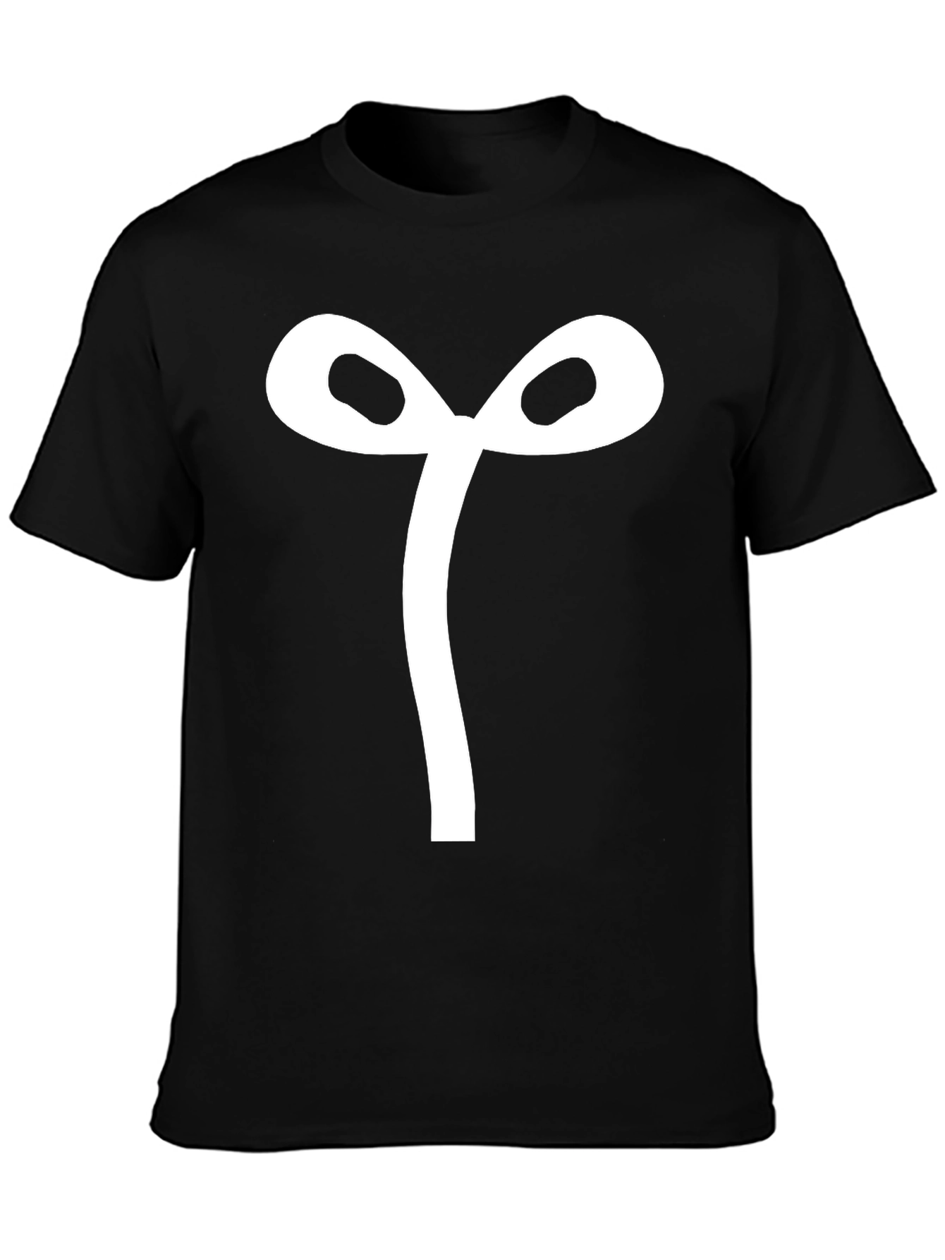 Bow Tie Graphic Tee - Mens Black T-Shirt