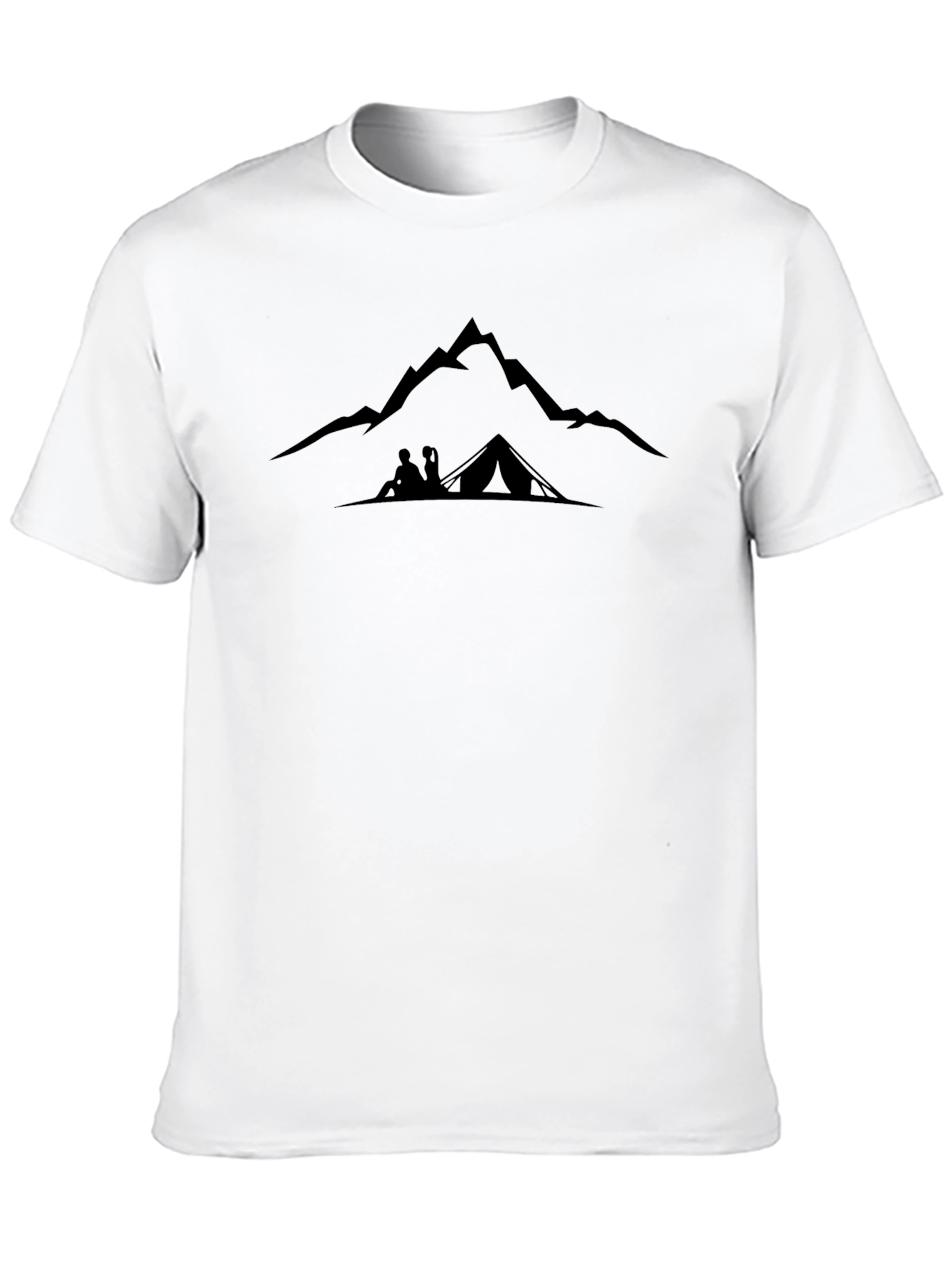Mountain View T-Shirt - Camping Graphic Tee