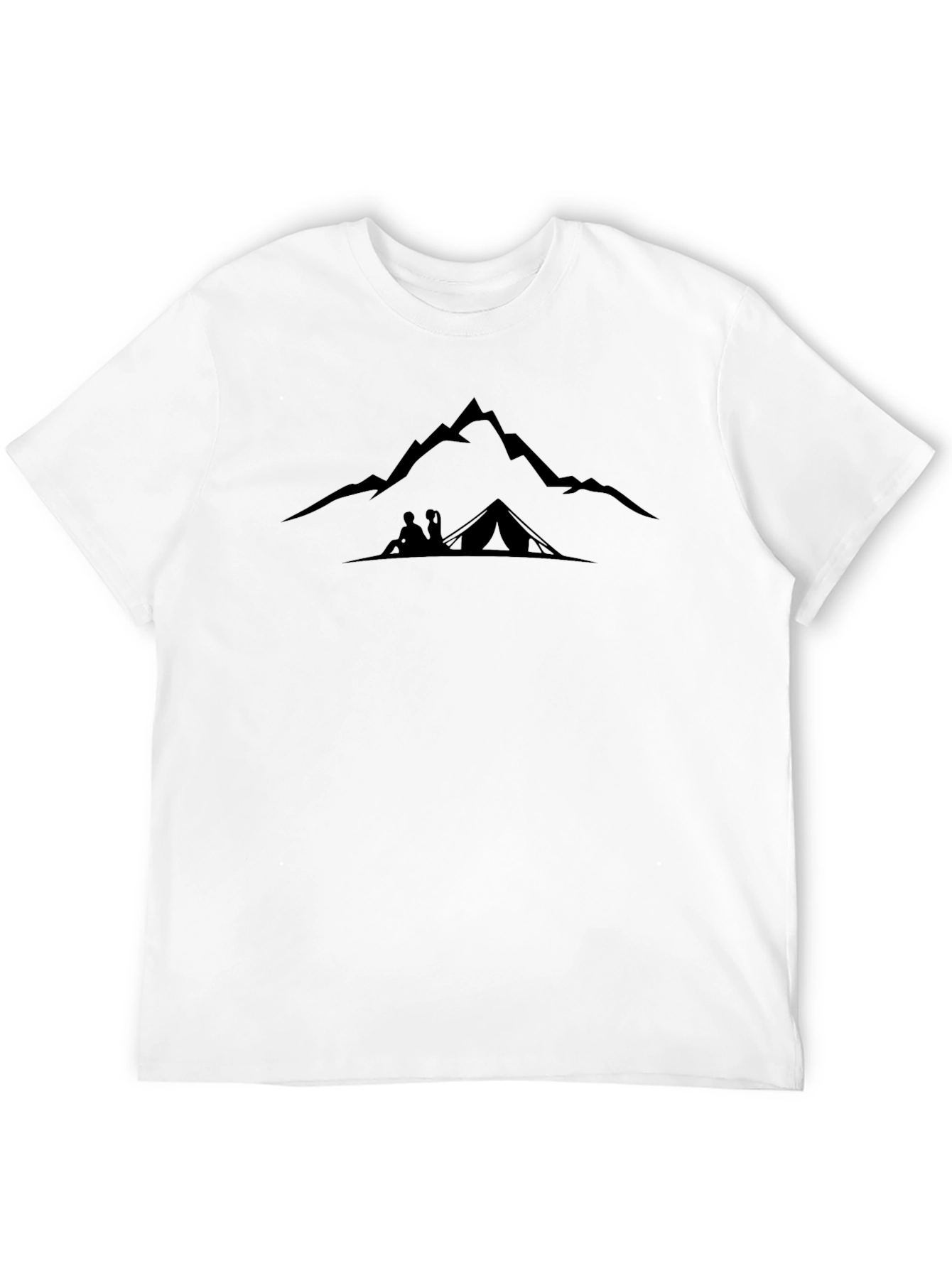 Mountain View T-Shirt - Camping Graphic Tee