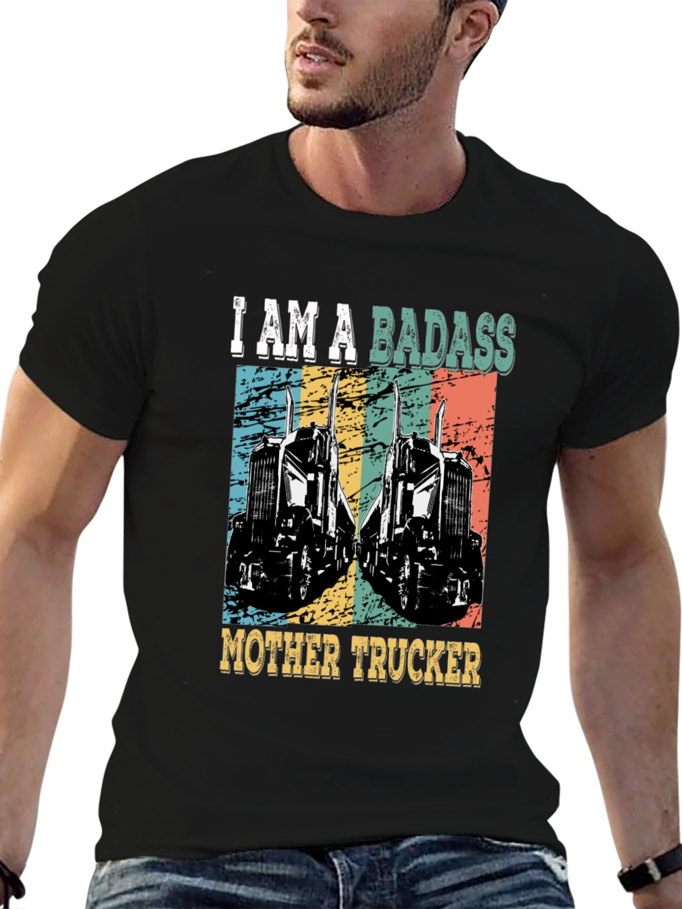 Badass Mother Trucker T-Shirt