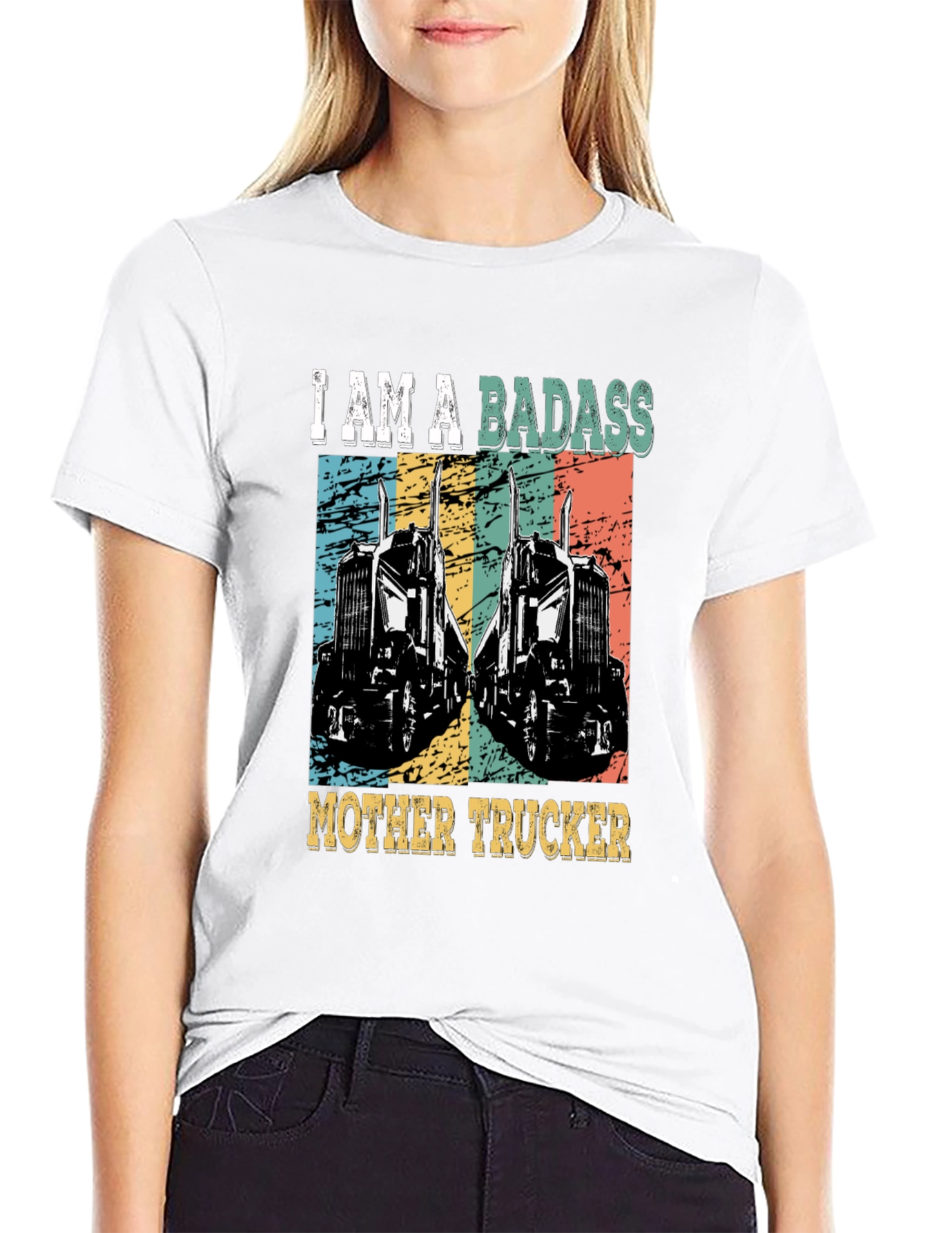 Badass Mother Trucker T-Shirt