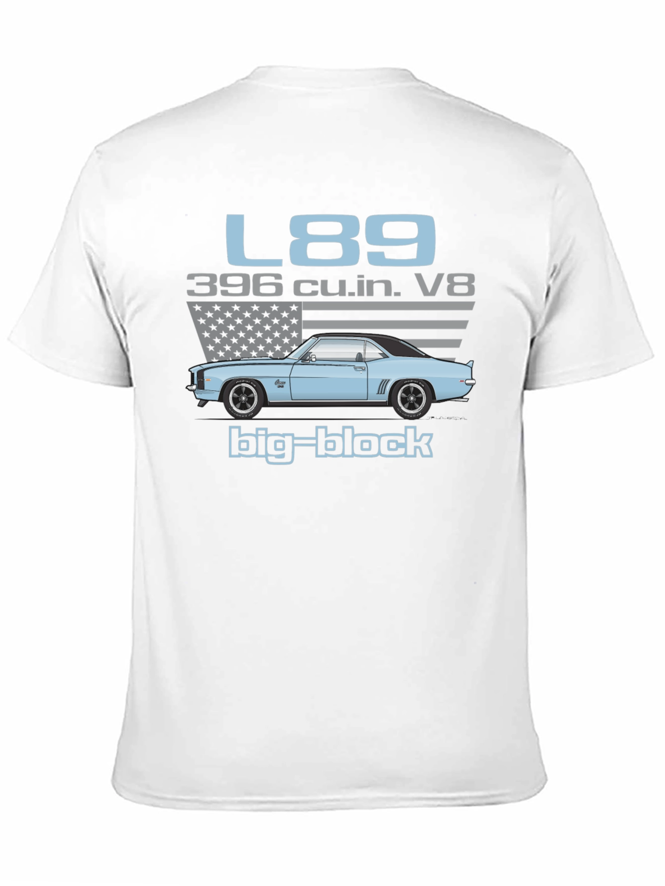 L89 396 cu.in. V8 Big Block T-Shirt