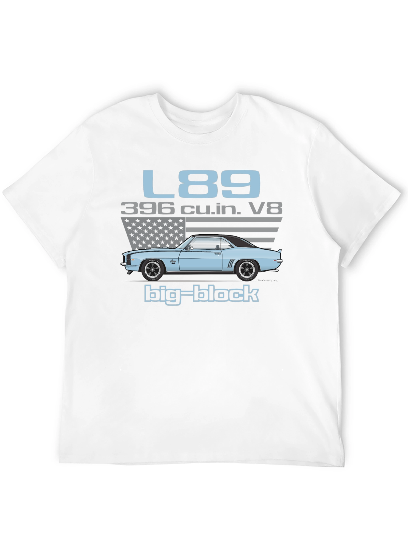 L89 396 cu.in. V8 Big Block T-Shirt
