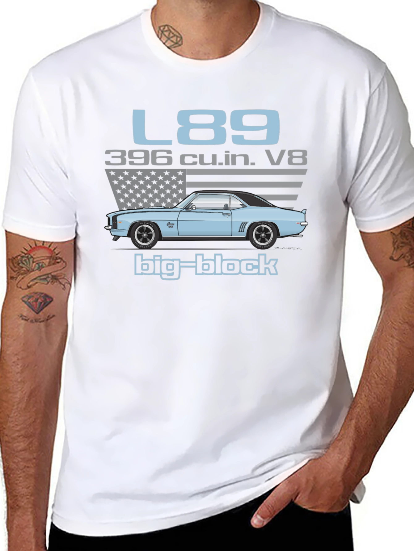L89 396 cu.in. V8 Big Block T-Shirt