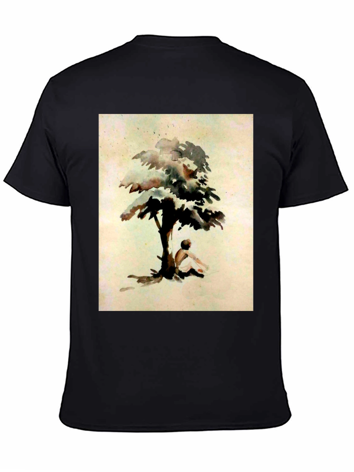 Tree Contemplation Graphic Tee